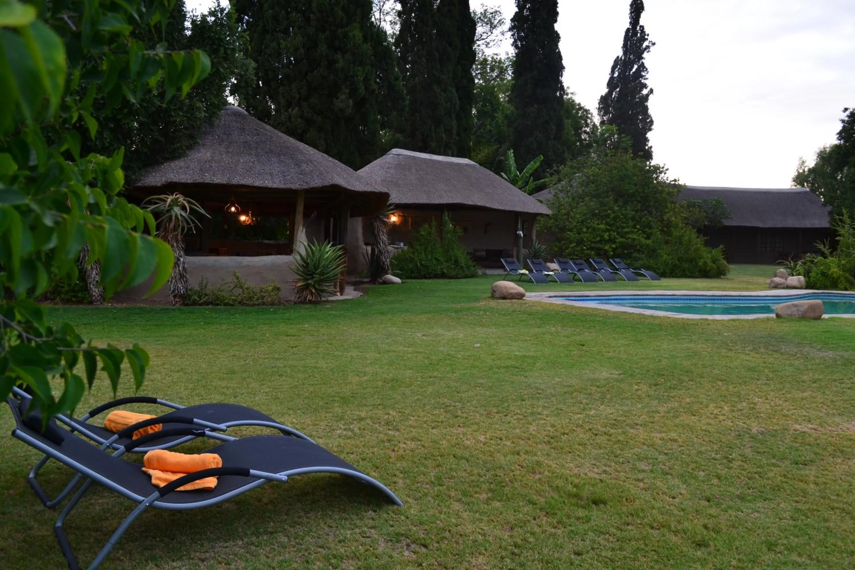 Garden in Chrislin African Lodge