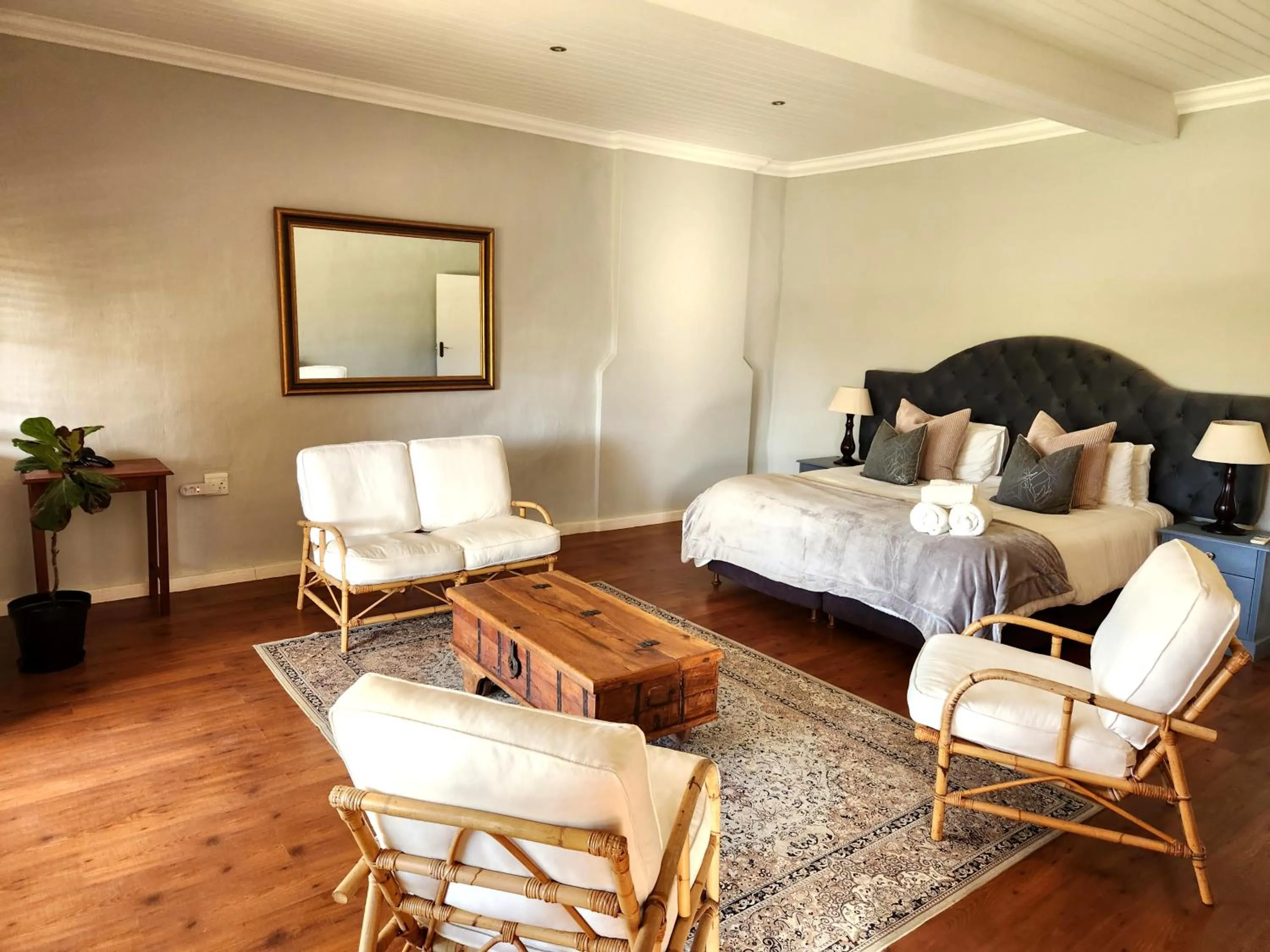 Bed in Chrislin African Lodge