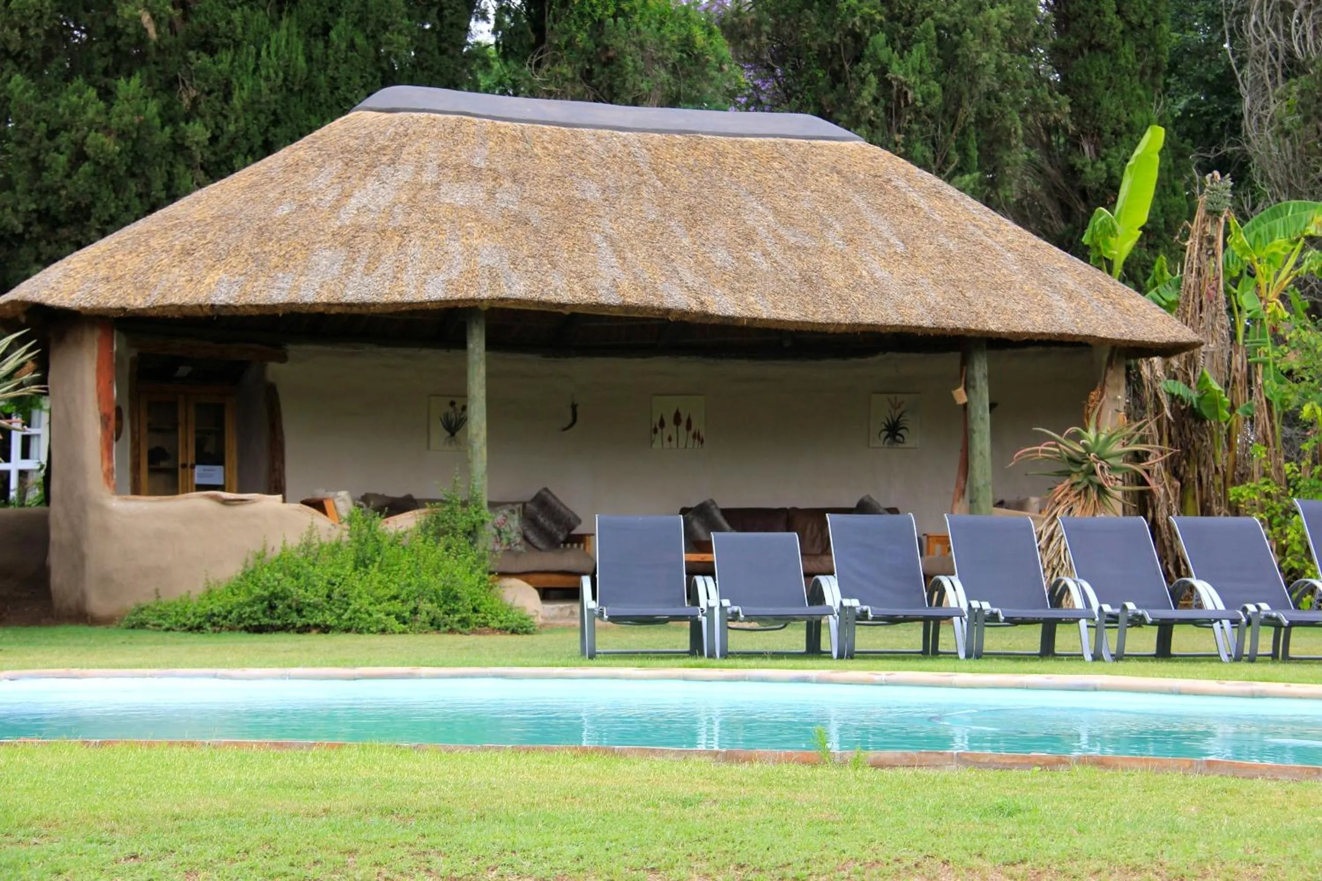 Swimming pool in Chrislin African Lodge