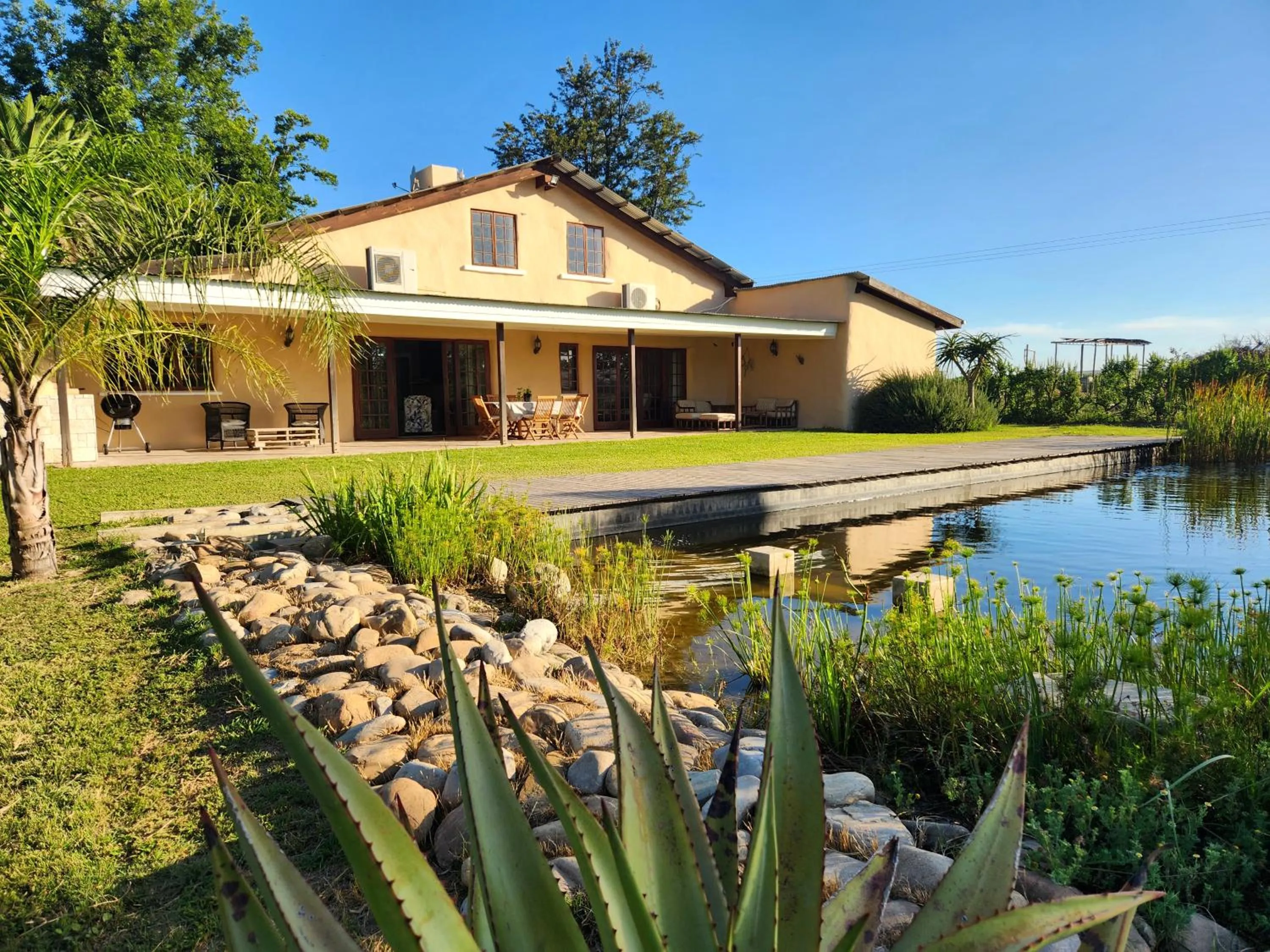 Garden in Chrislin African Lodge