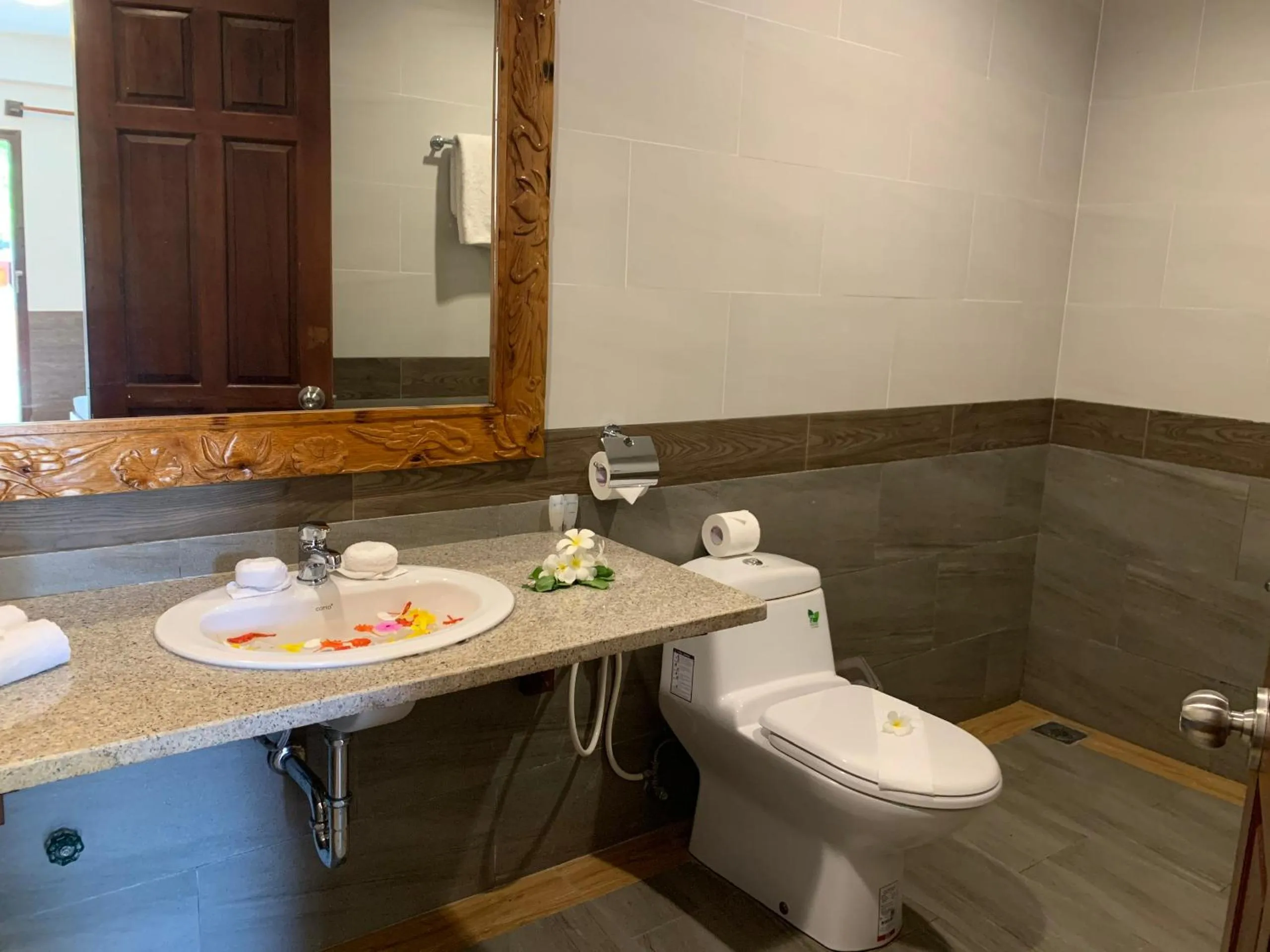 Bathroom in Blue Shell Resort