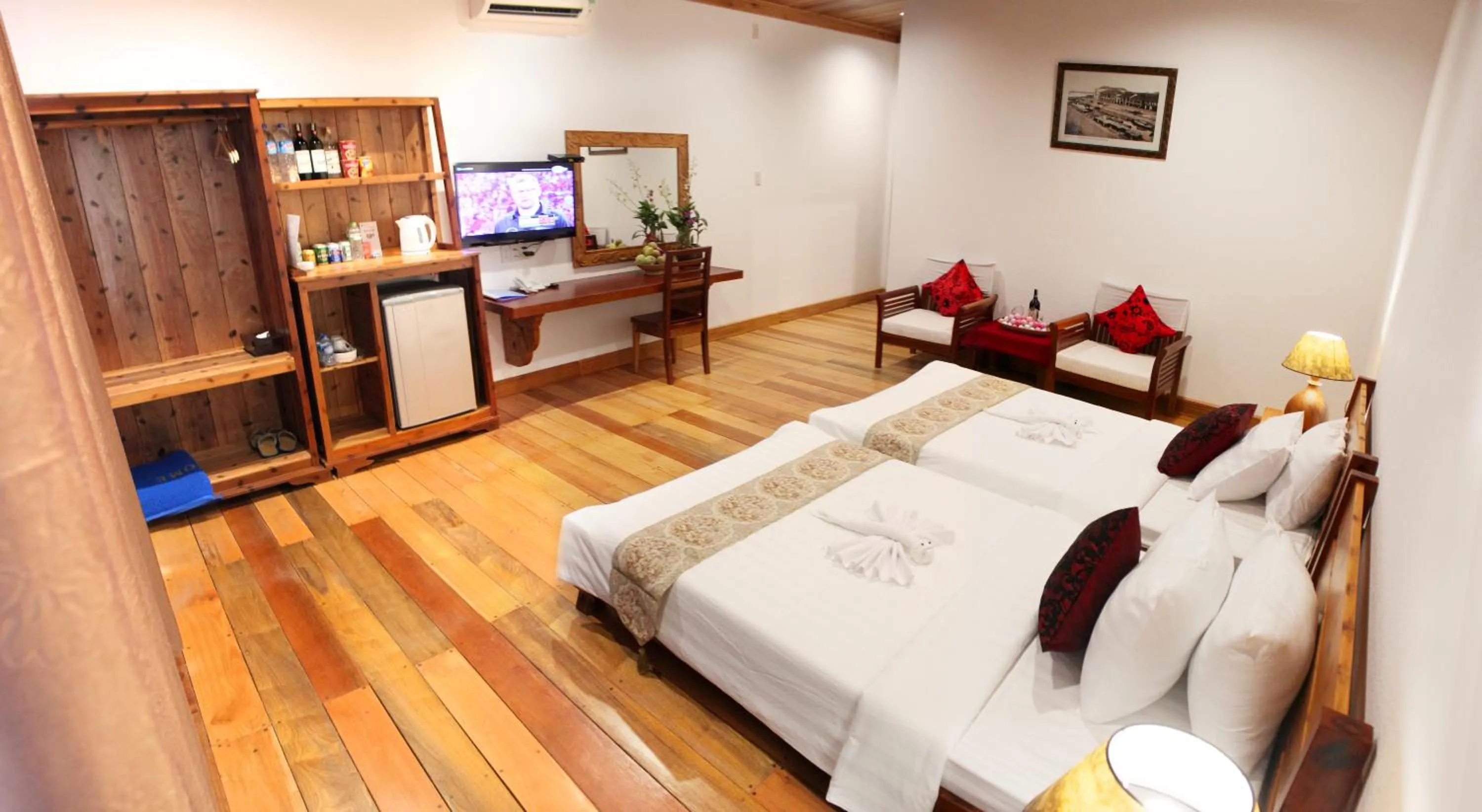 Bedroom, Bed in Blue Shell Resort