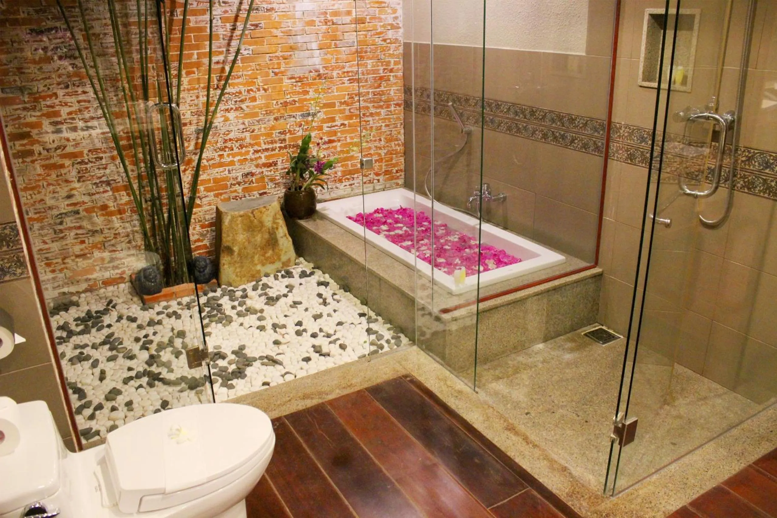 Bathroom in Blue Shell Resort