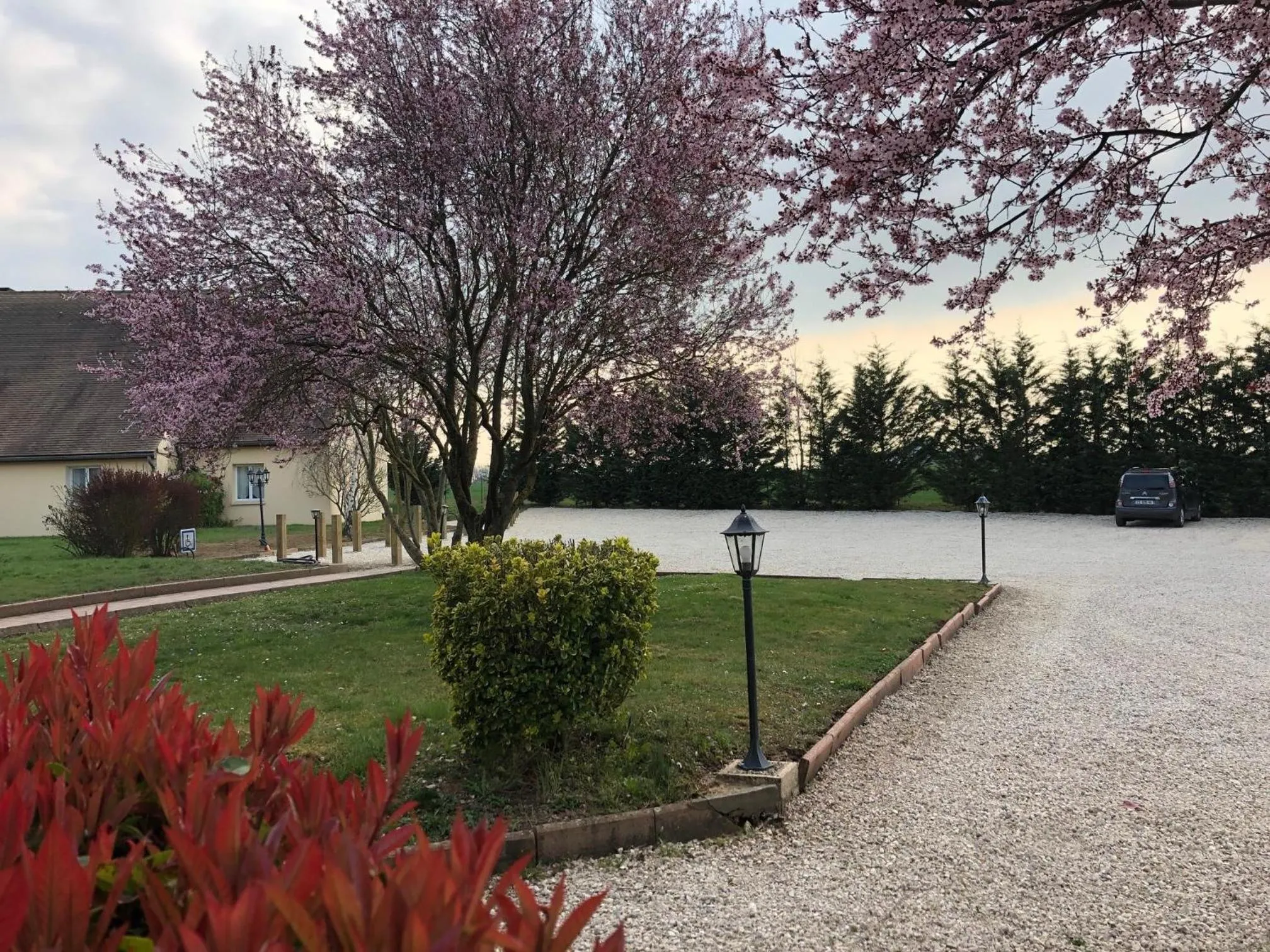 Parking in Hôtel HAPY