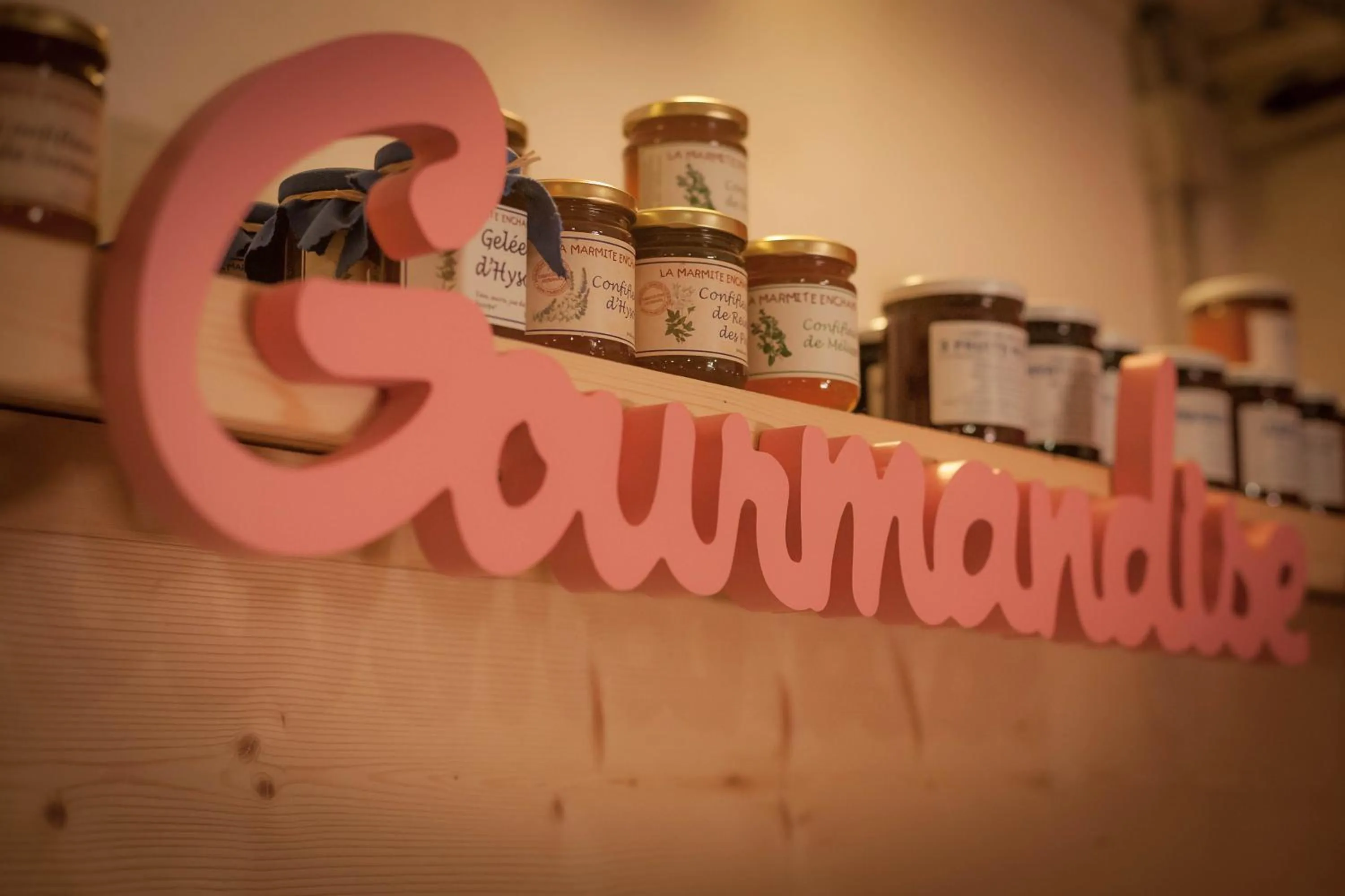 On-site shops in Le Bonheur dans le Pré