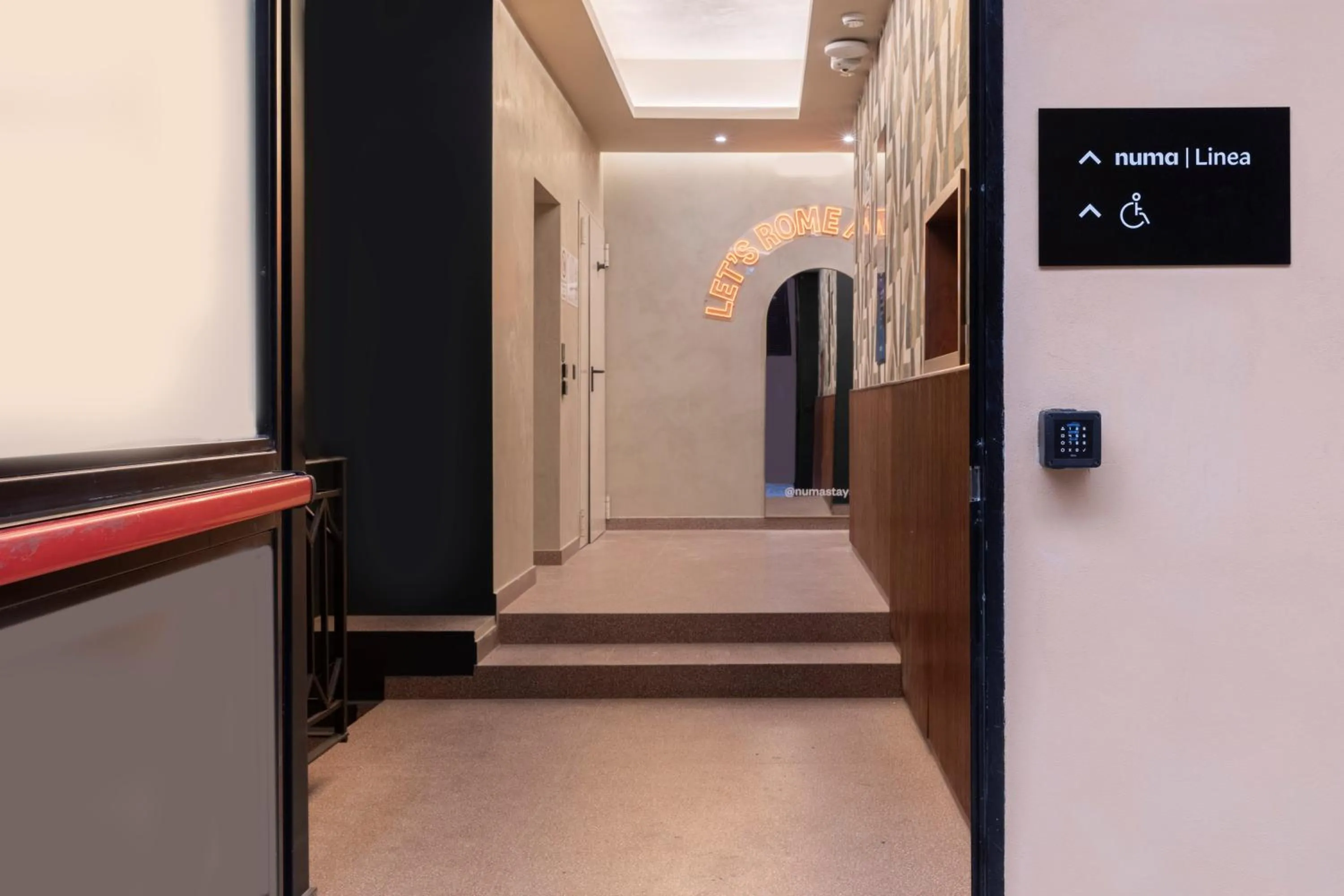 acessibility in Numa Rome Linea