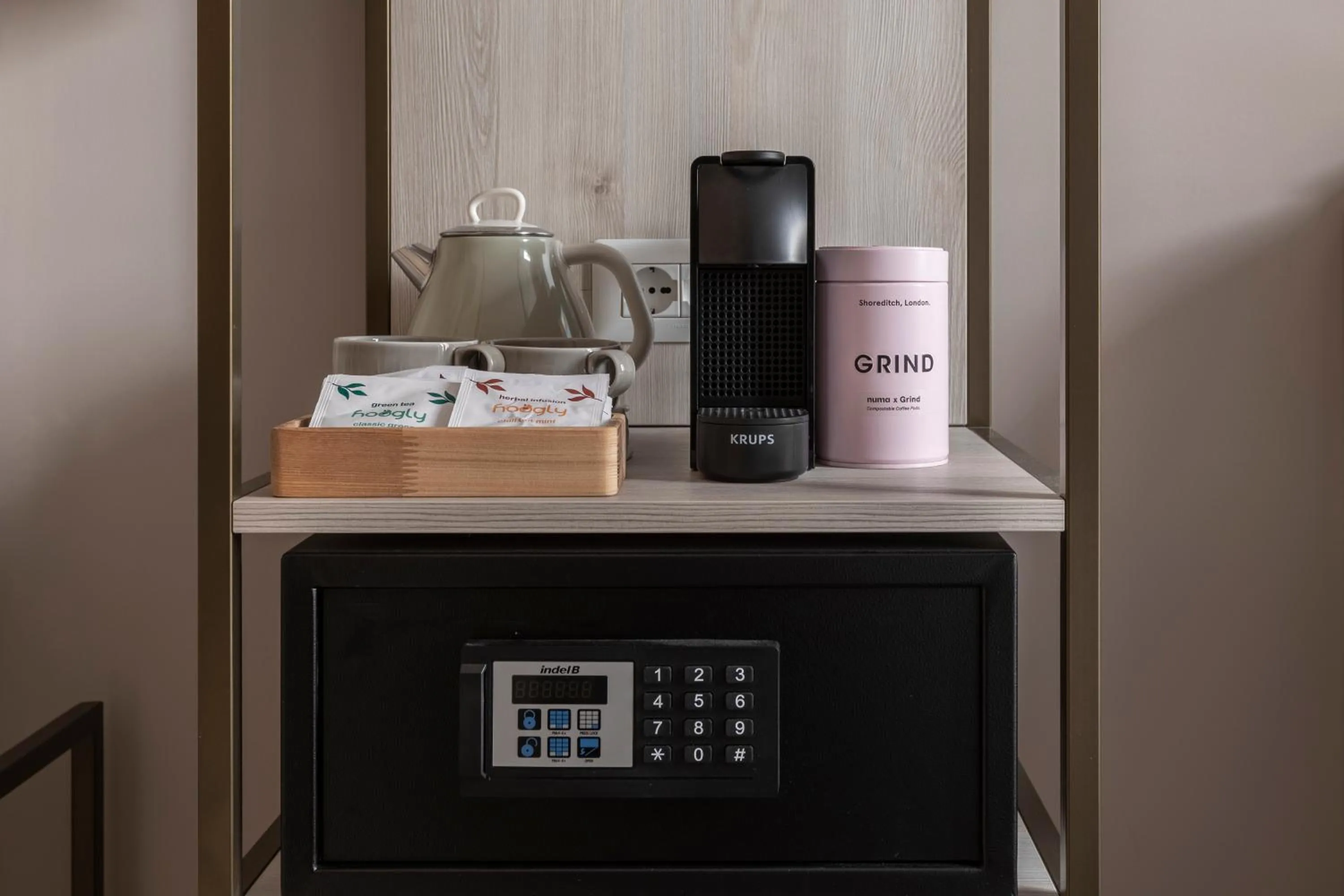 Coffee/tea facilities in Numa Rome Linea