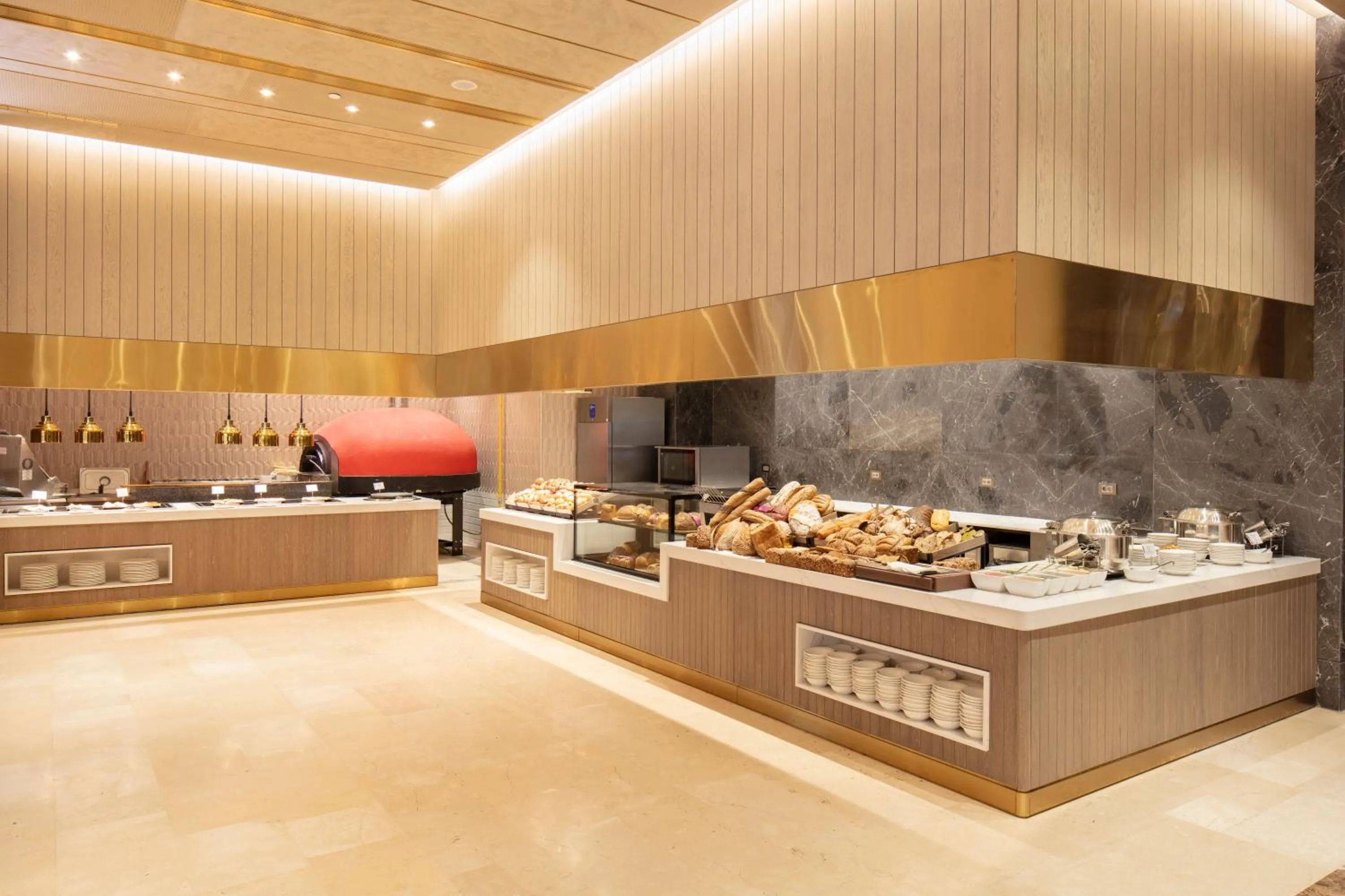 Restaurant/places to eat, Kitchen/Kitchenette in Ela Quality Resort Belek - Kids Concept