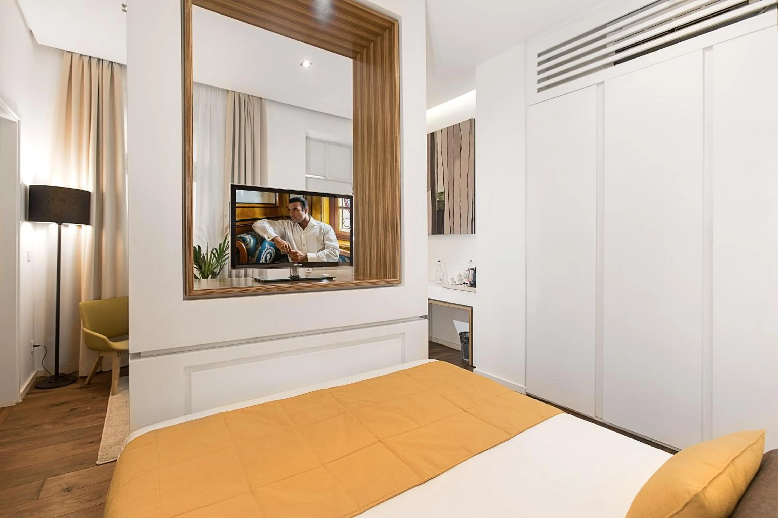 Photo of the whole room, Bed in Dominic Smart & Luxury Suites - Terazije