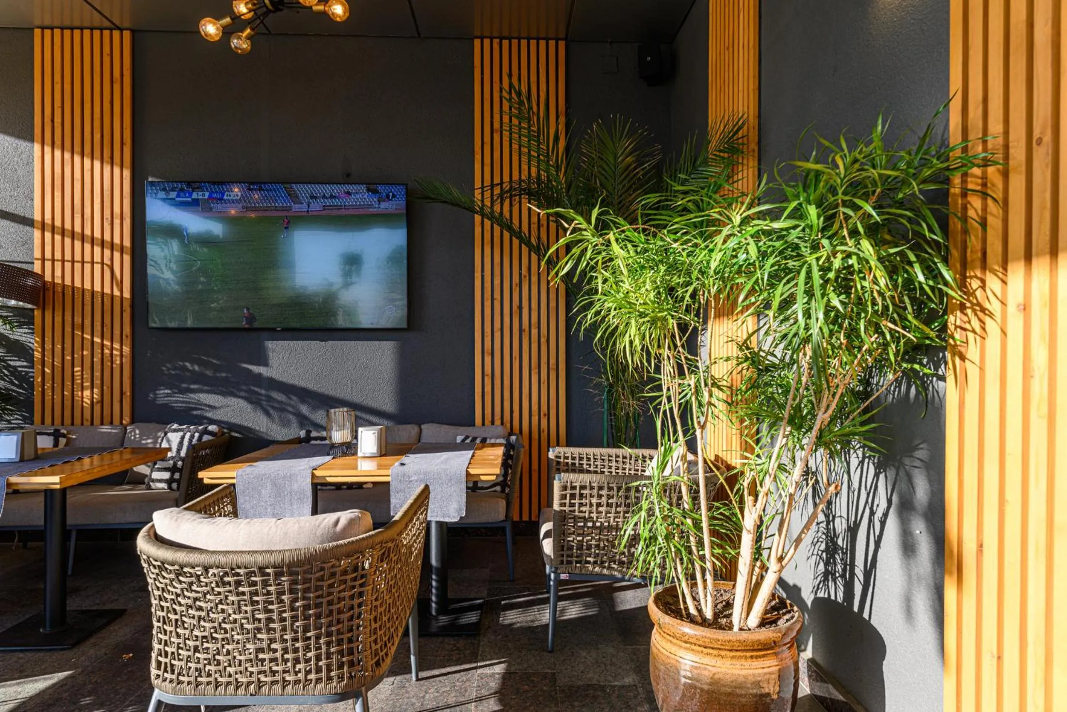 Restaurant/places to eat in Vega Hotel