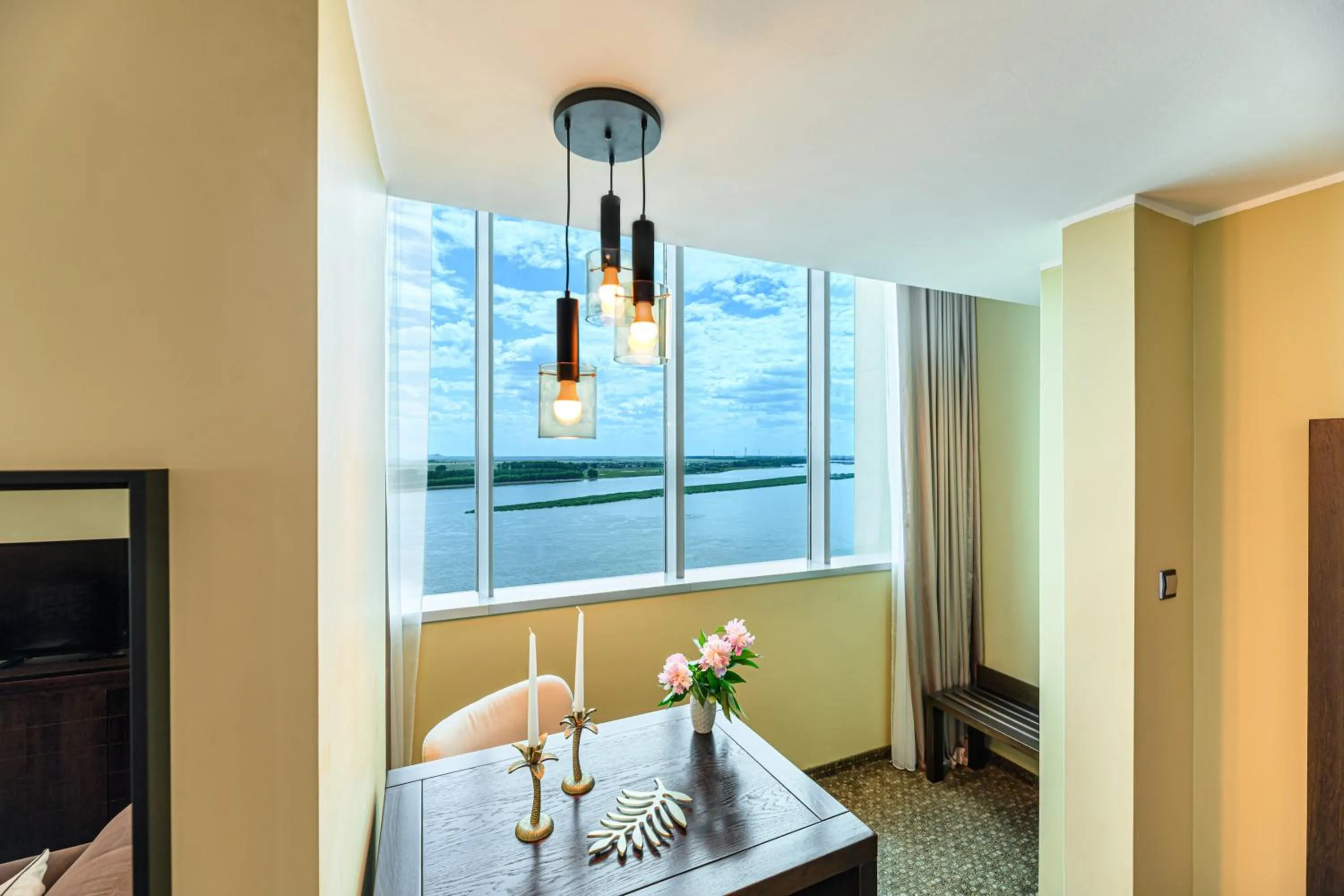 Seating area in Vega Hotel