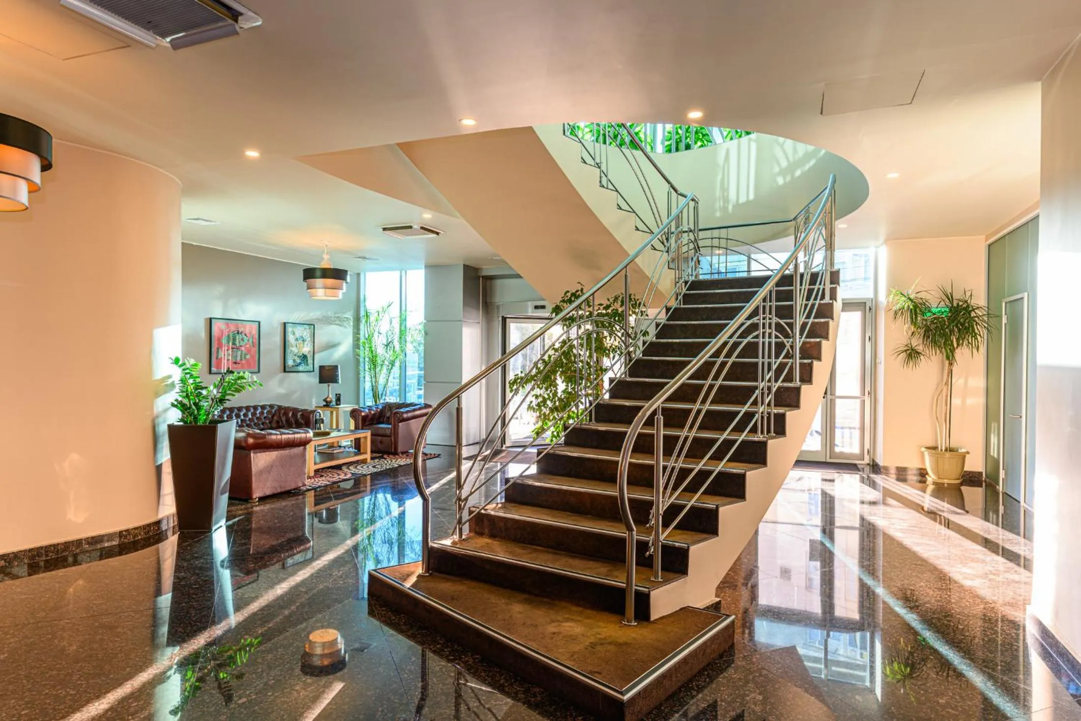 Lobby or reception in Vega Hotel