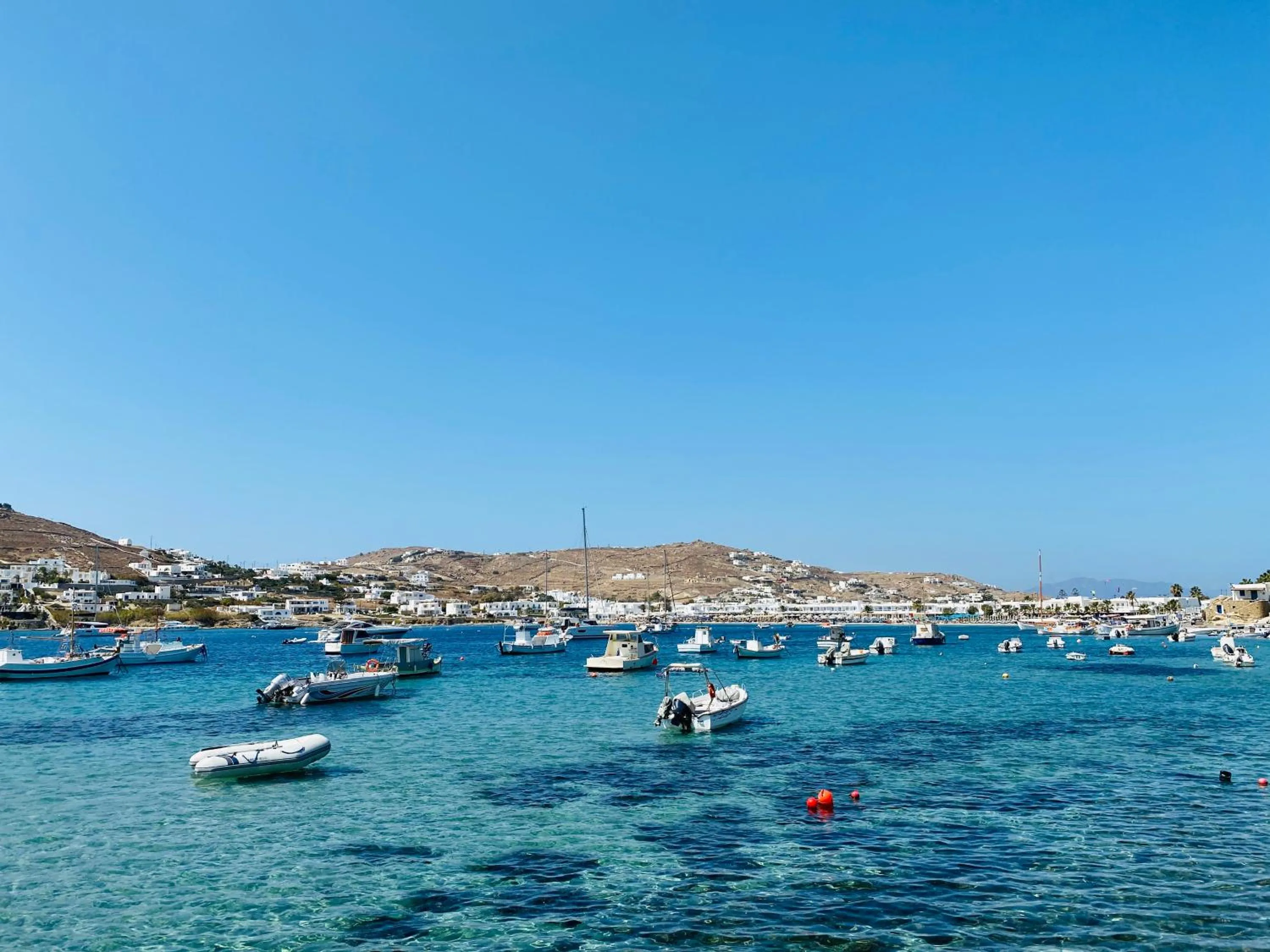 Nearby landmark in Cyclades Blue