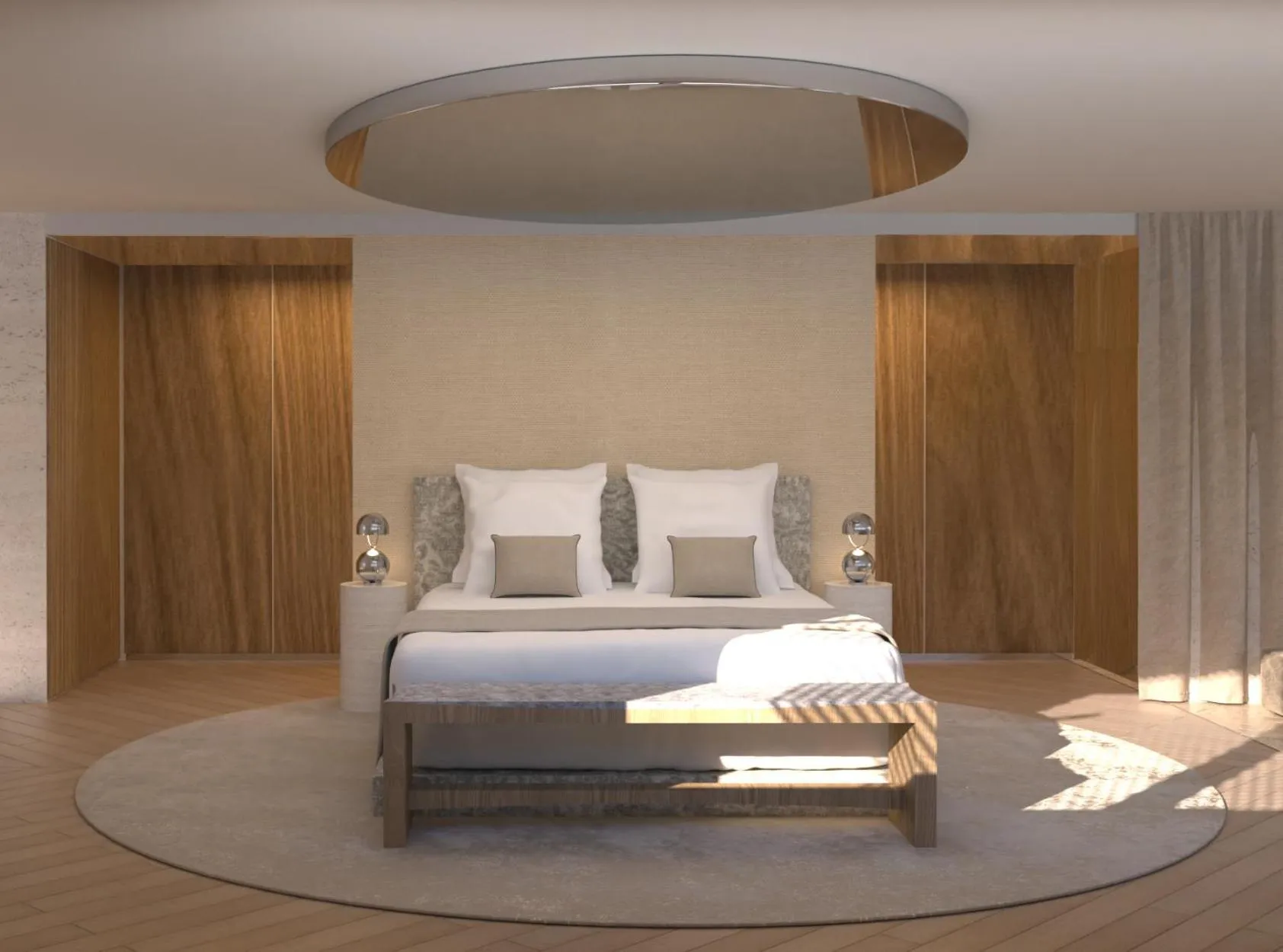 Bed in Hôtel Le Saint-James