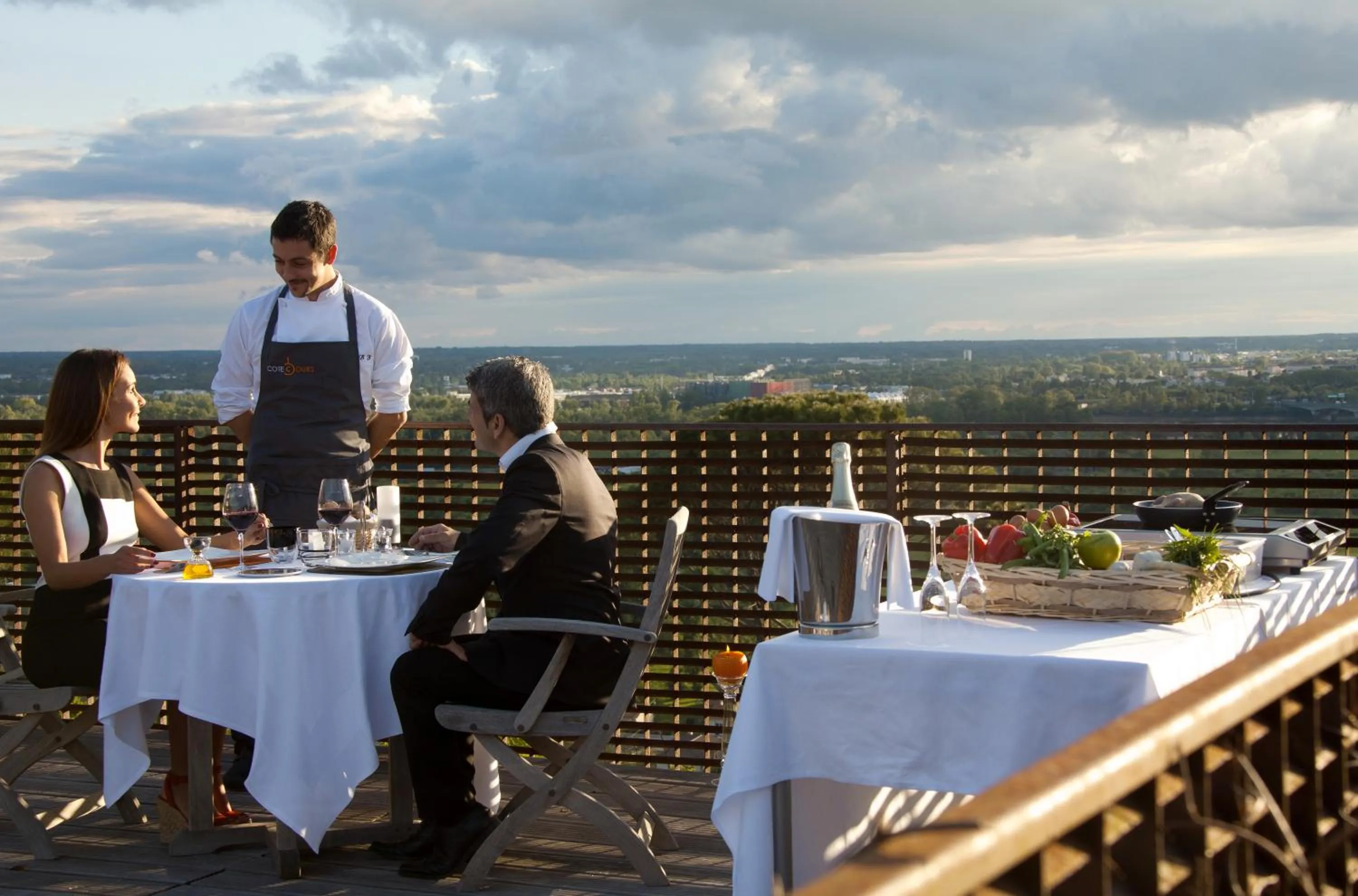 Patio in Hôtel Le Saint-James