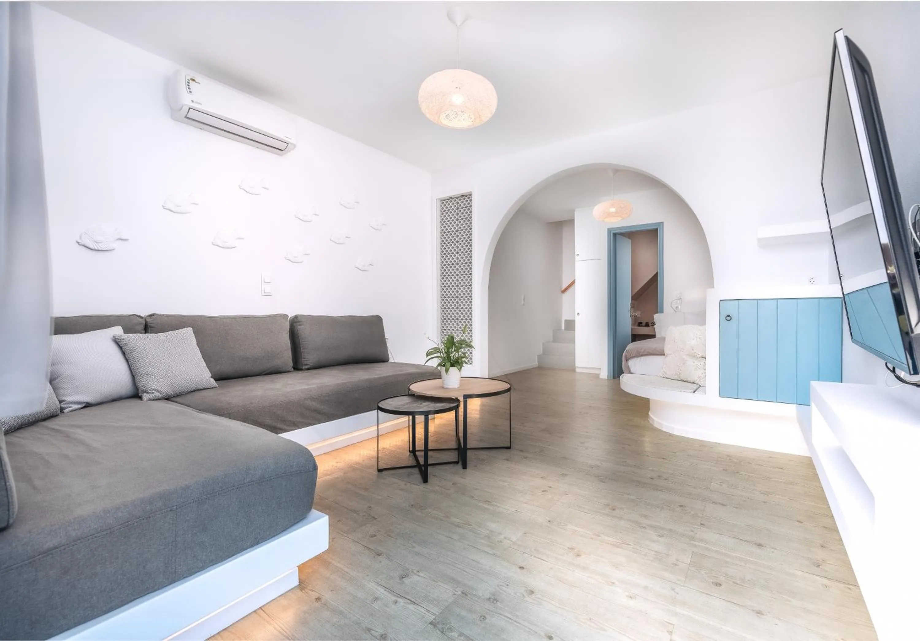 Bed in Blue Bay Resort Village