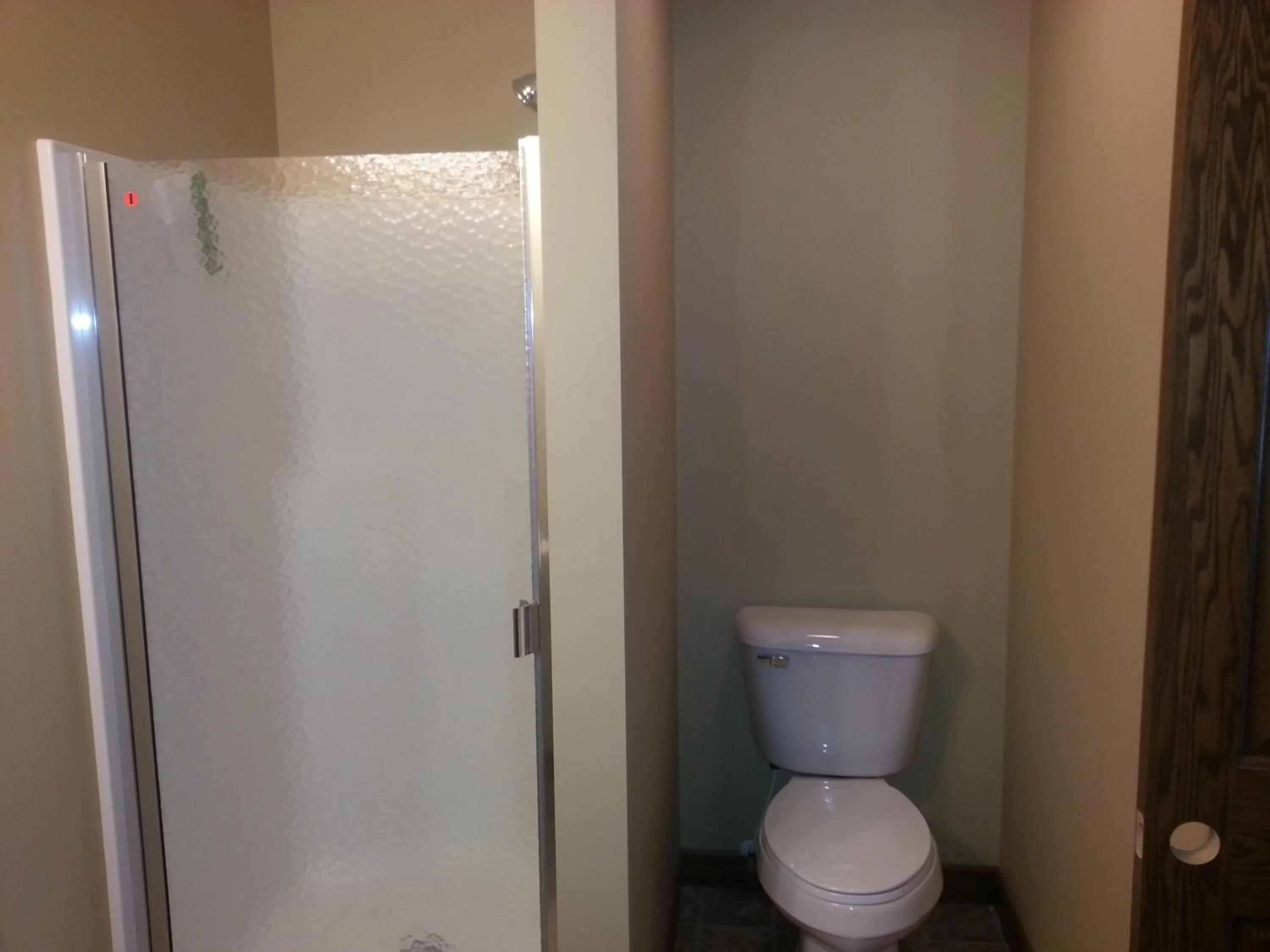 Shower in Amish Blessings Cabins