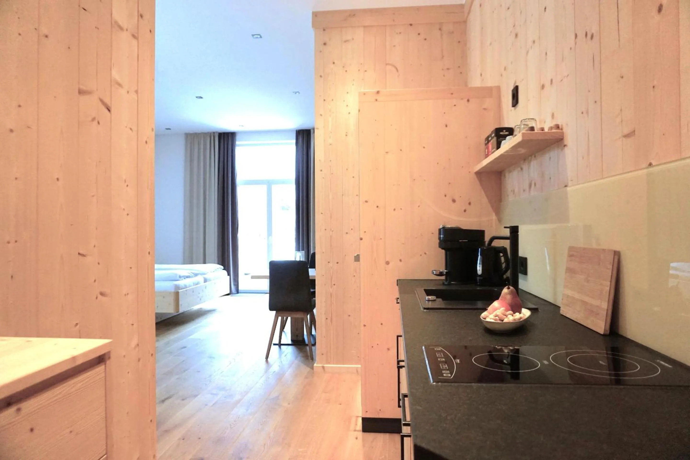 Kitchen or kitchenette in Landhotel und Gasthof Kirchberger