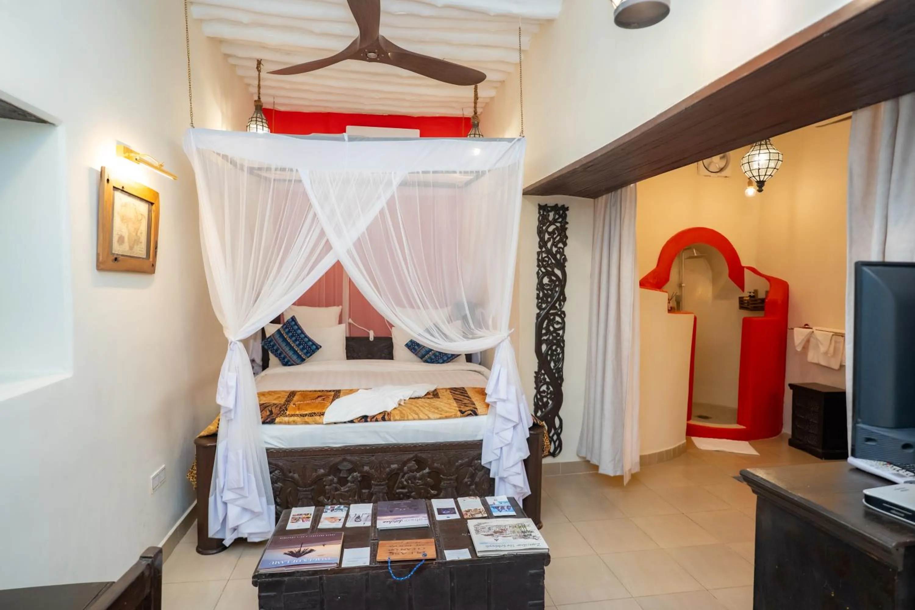 Bed in Jafferji House