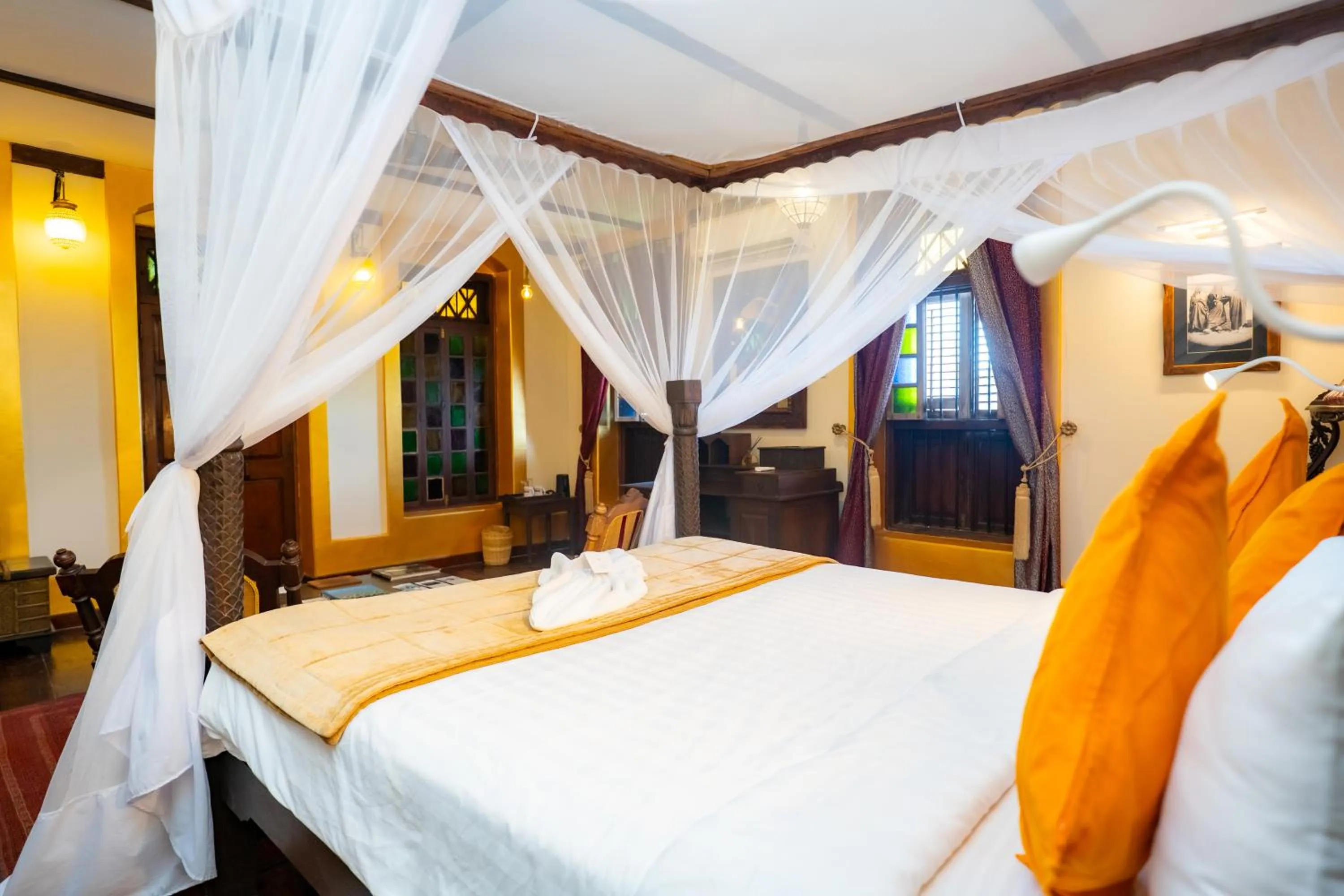 Bed in Jafferji House