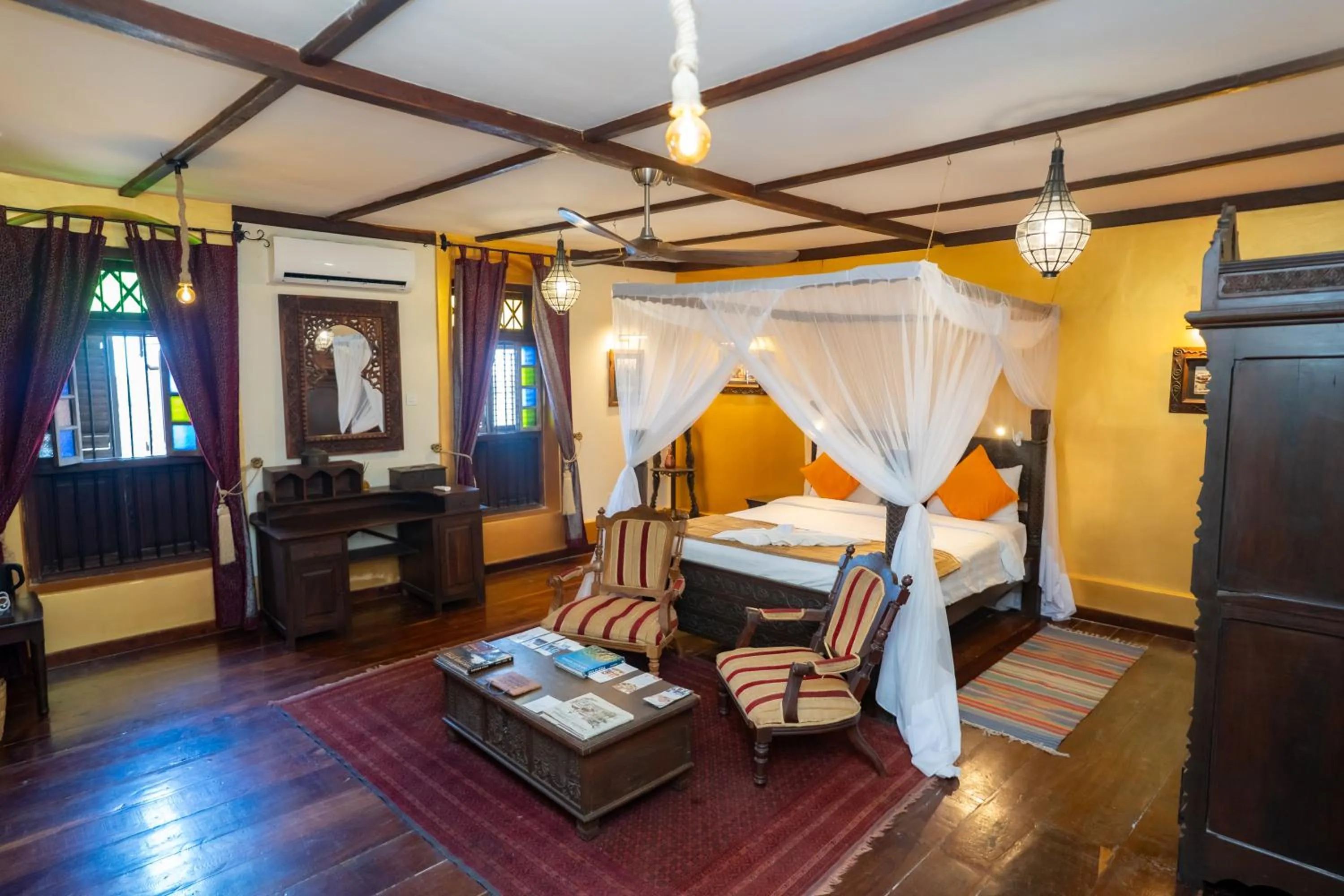 Bed in Jafferji House