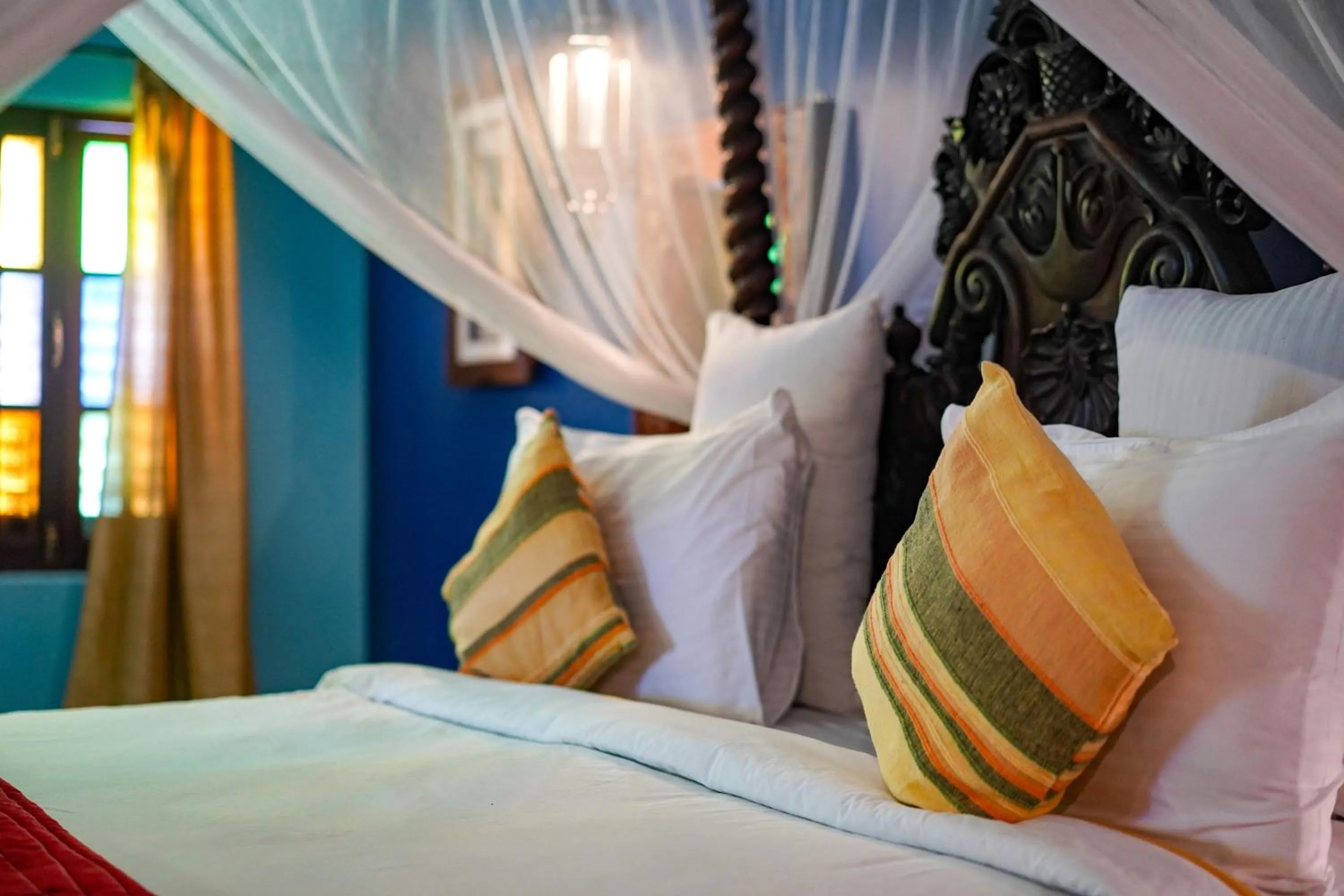 Bed in Jafferji House