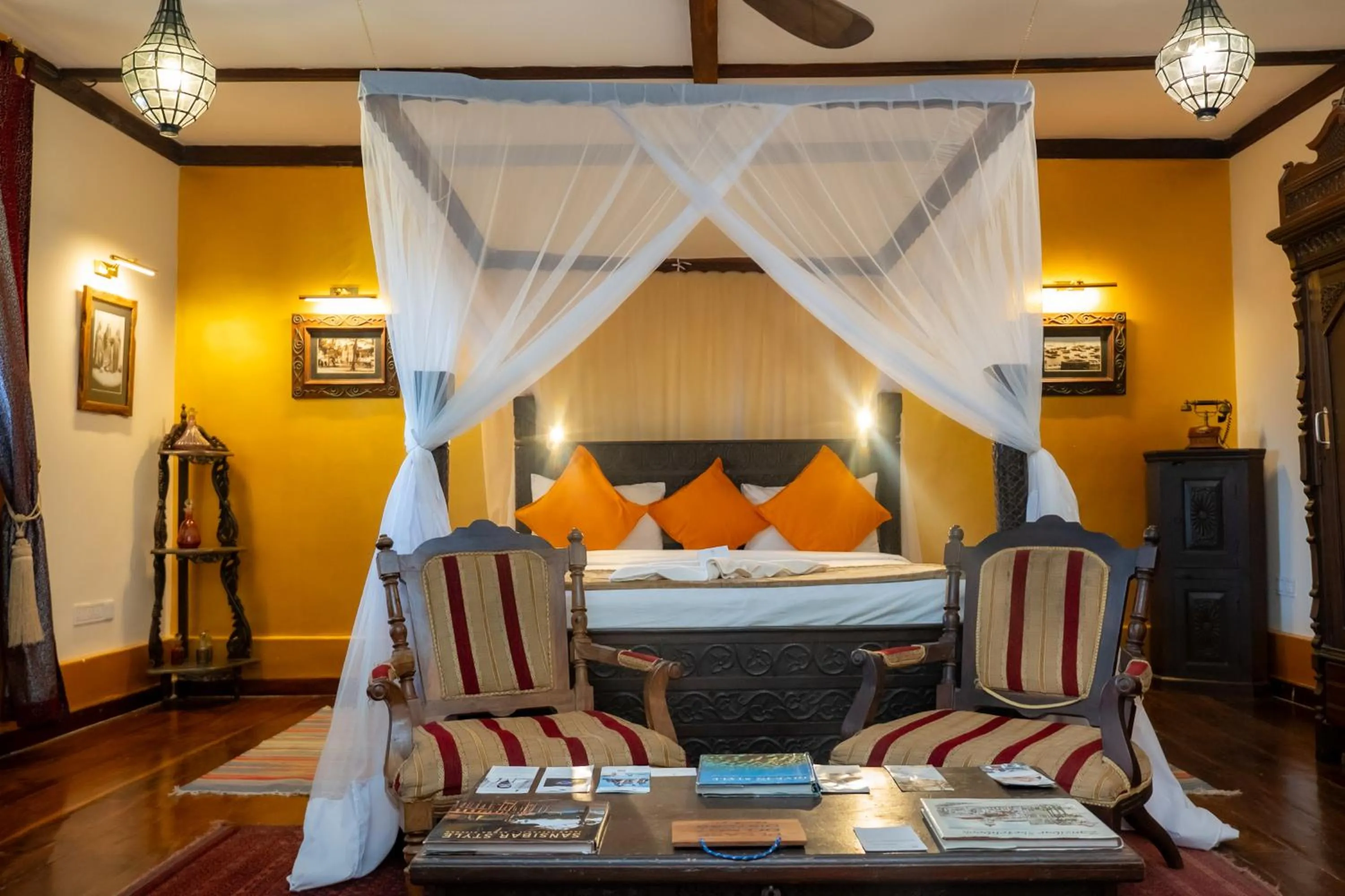 Bed in Jafferji House