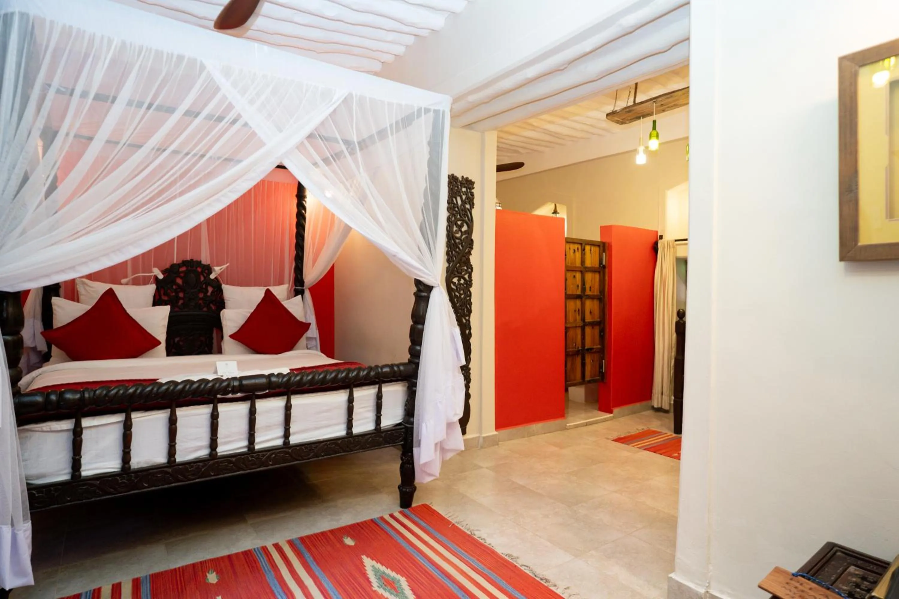 Bed in Jafferji House