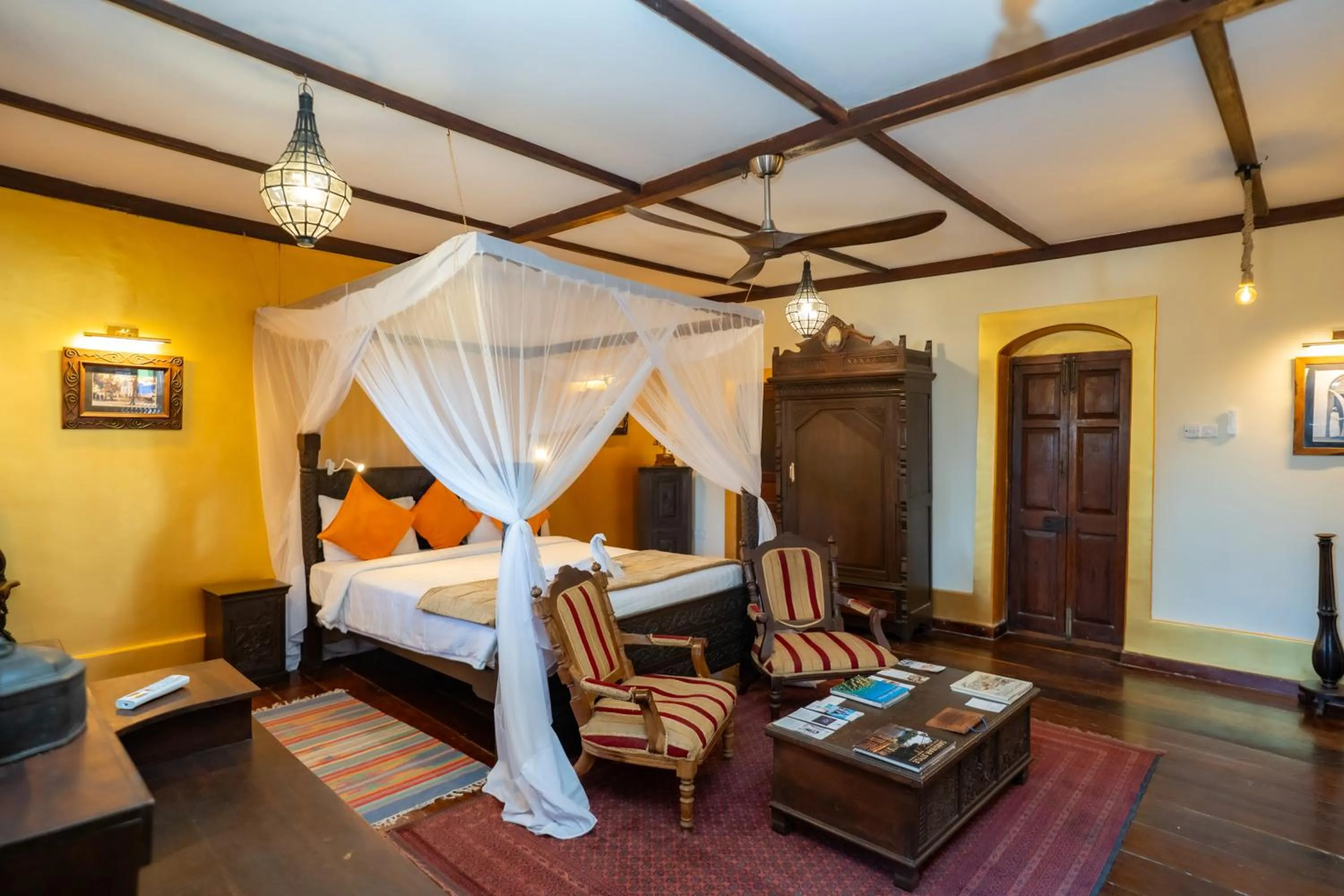 Bed in Jafferji House