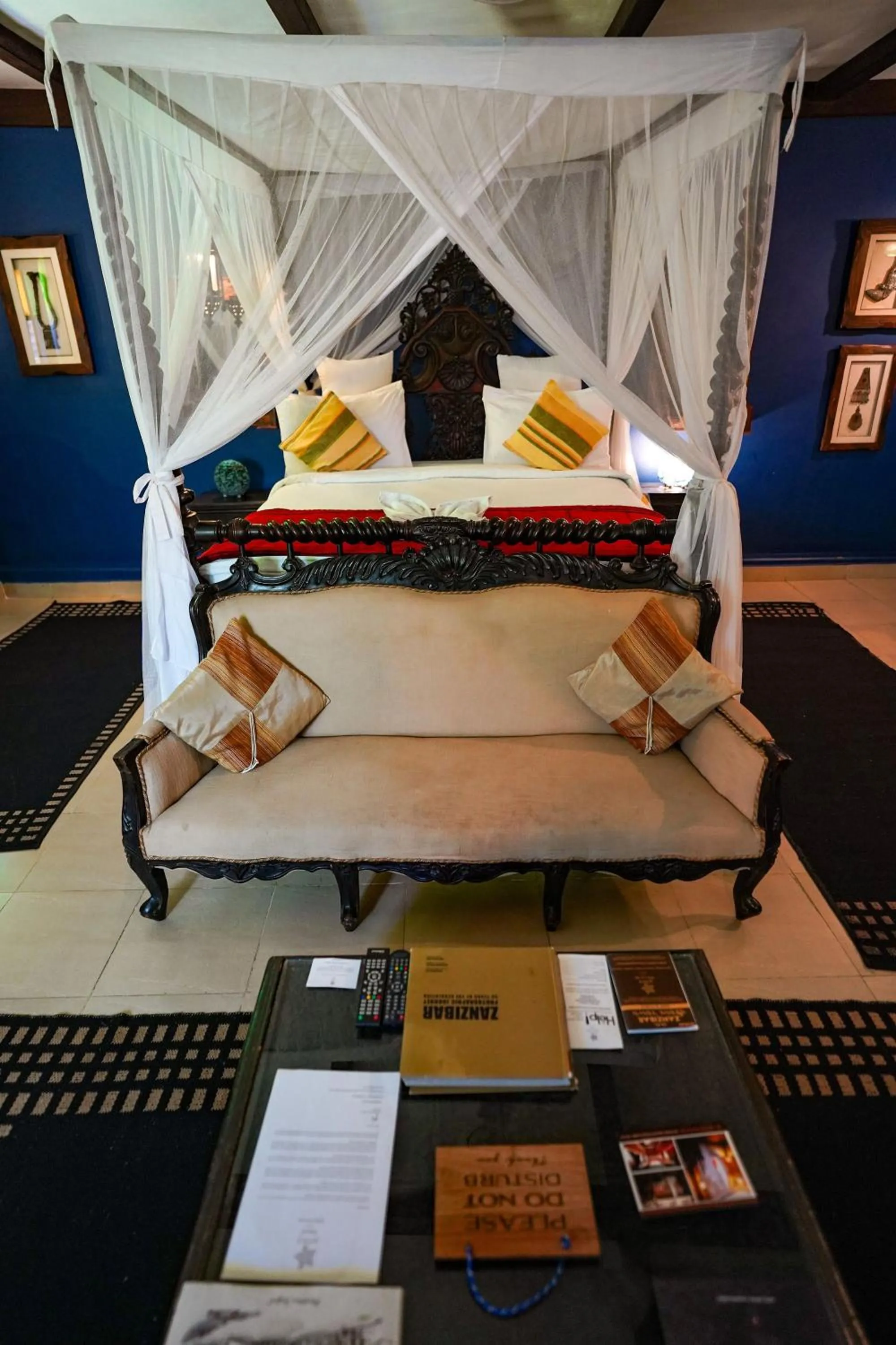 Bed in Jafferji House