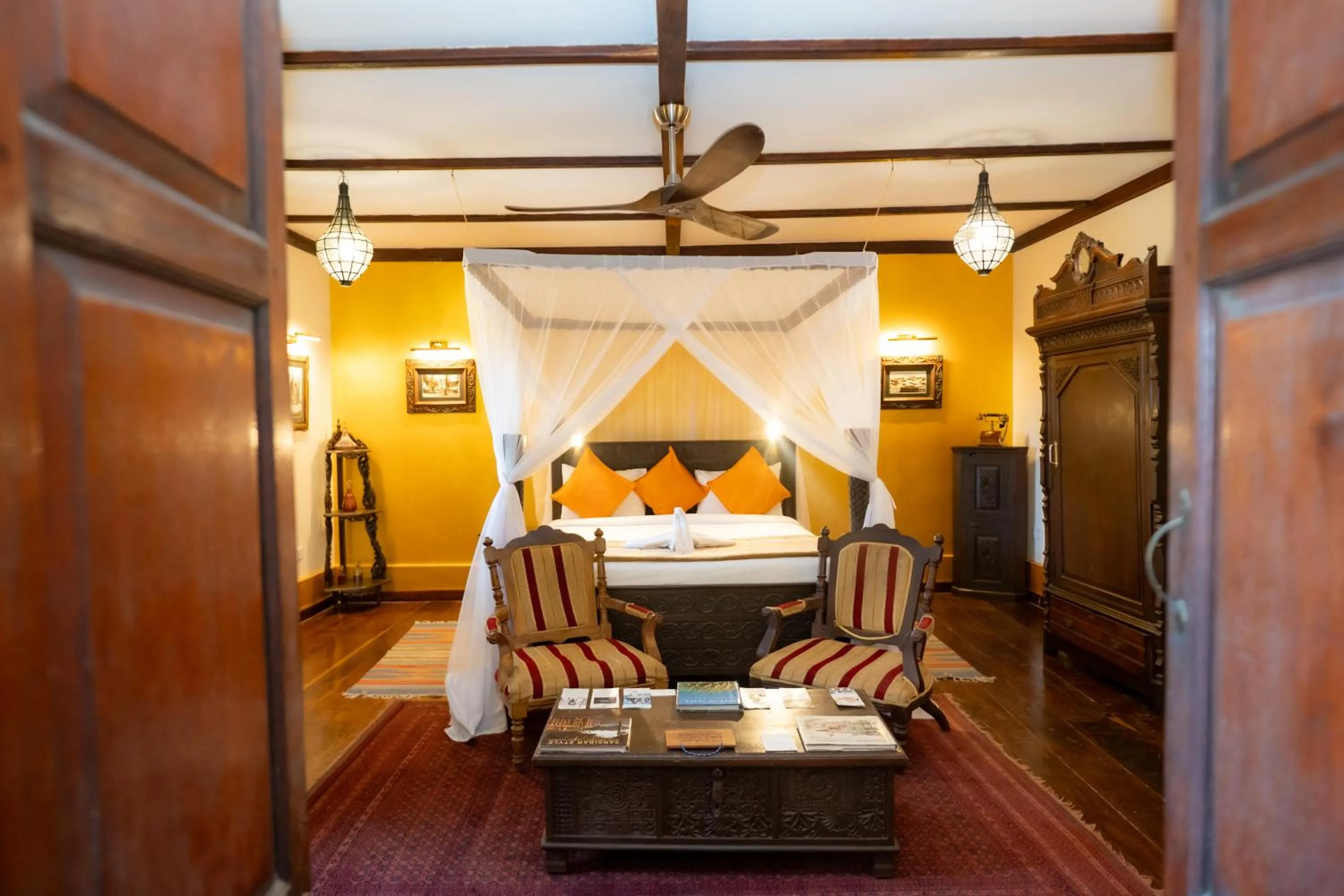 Bed in Jafferji House