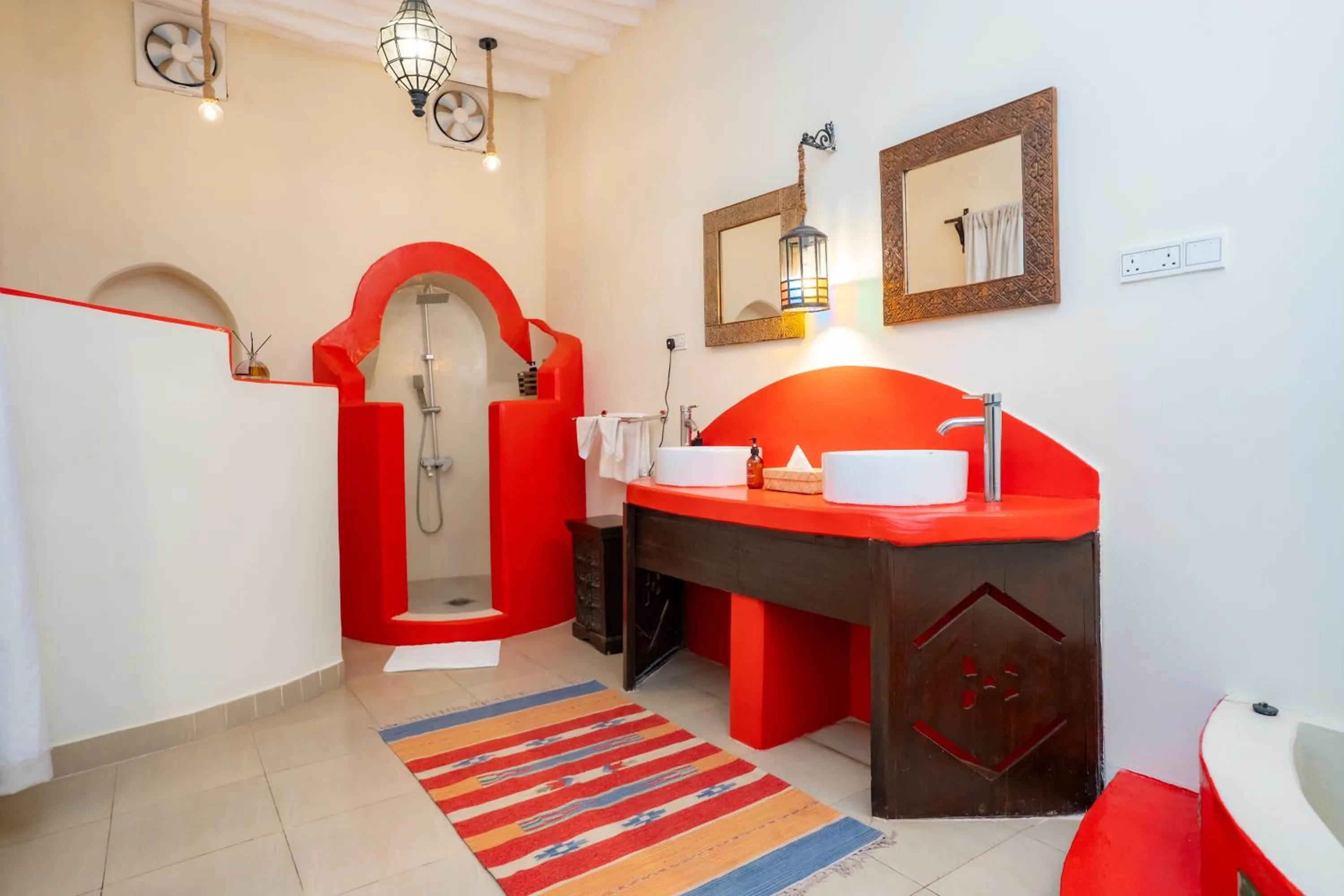 Bathroom in Jafferji House