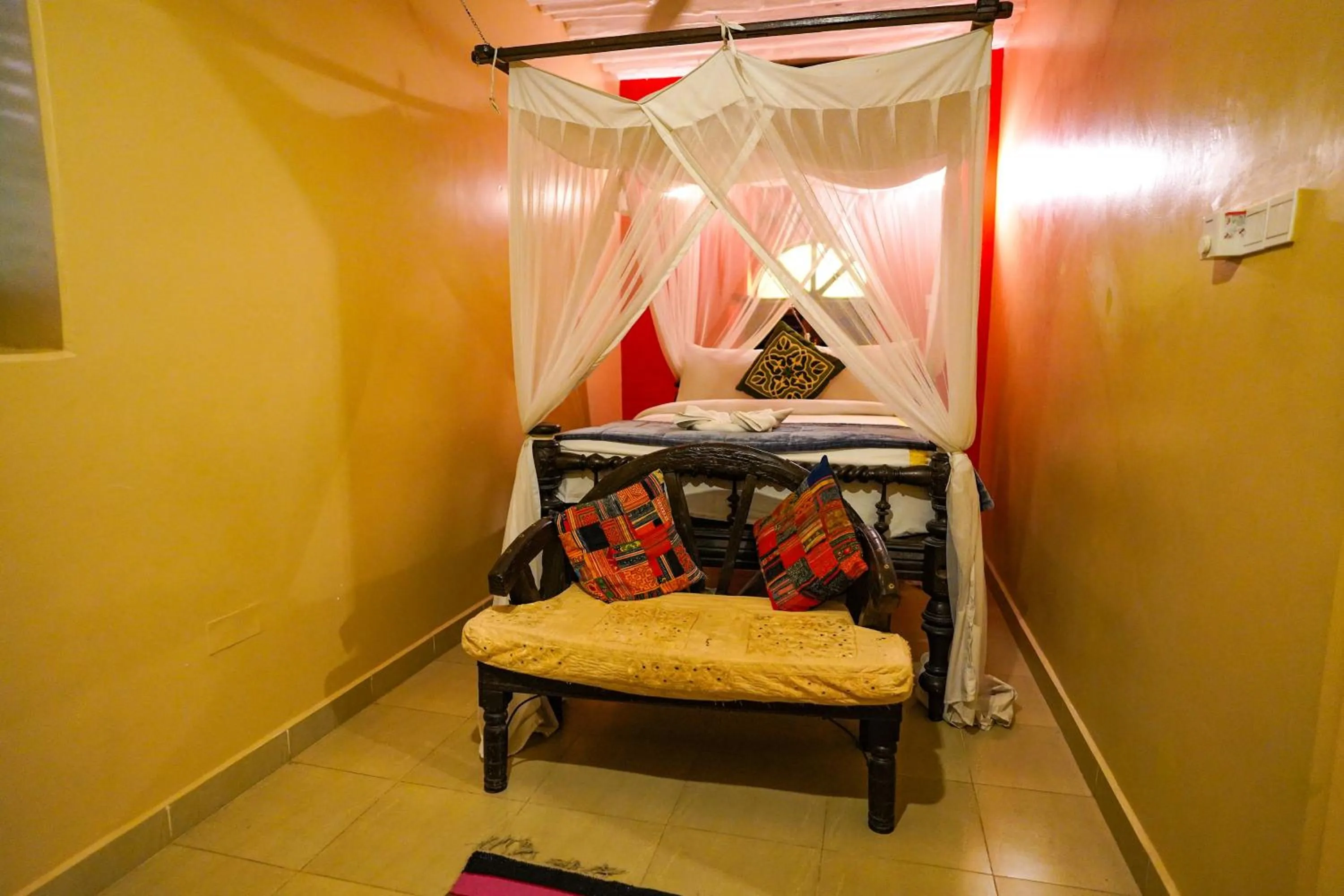 Bed in Jafferji House