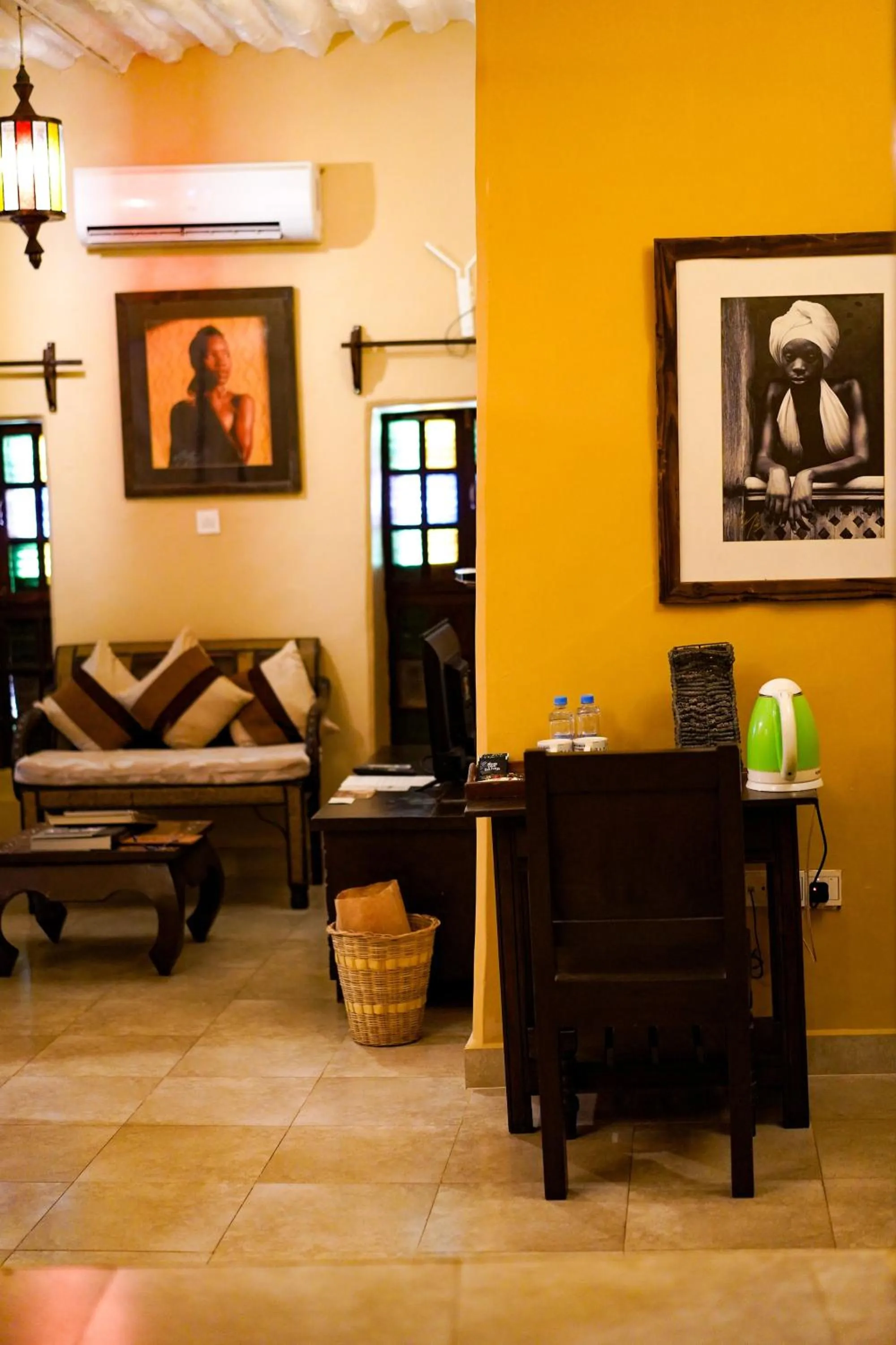 Living room in Jafferji House