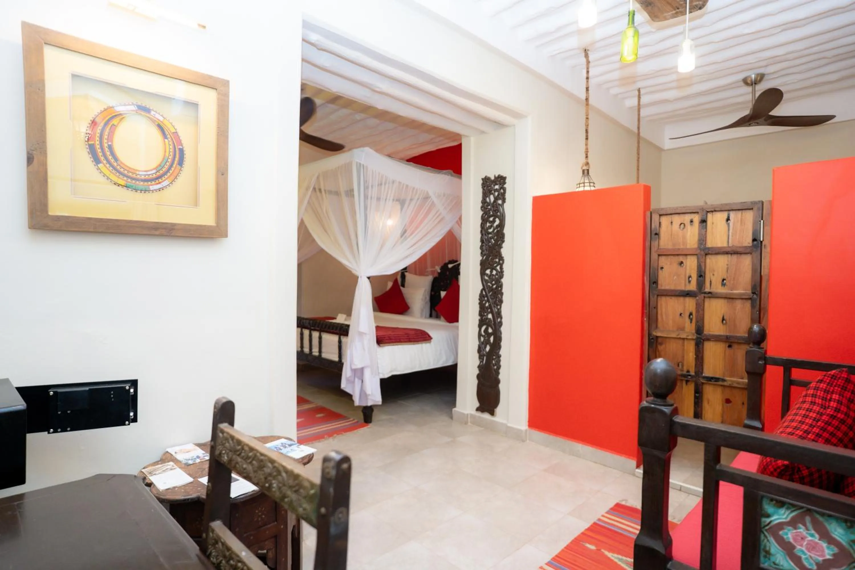 Bed in Jafferji House