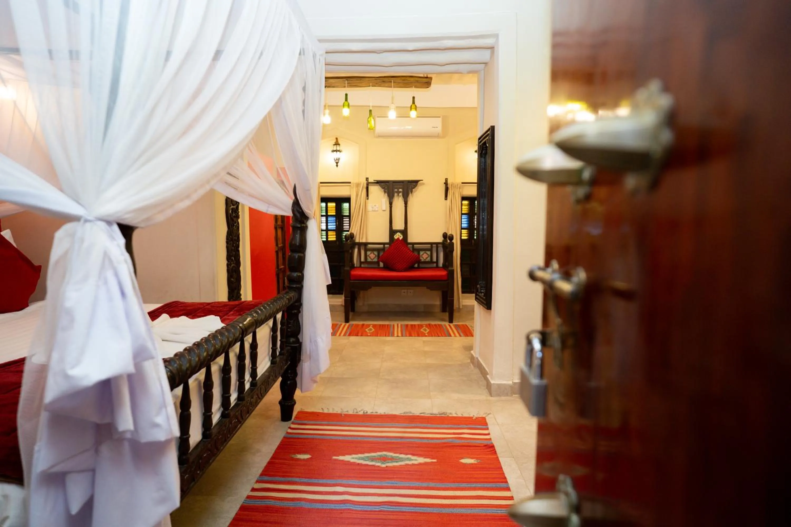 Bed in Jafferji House