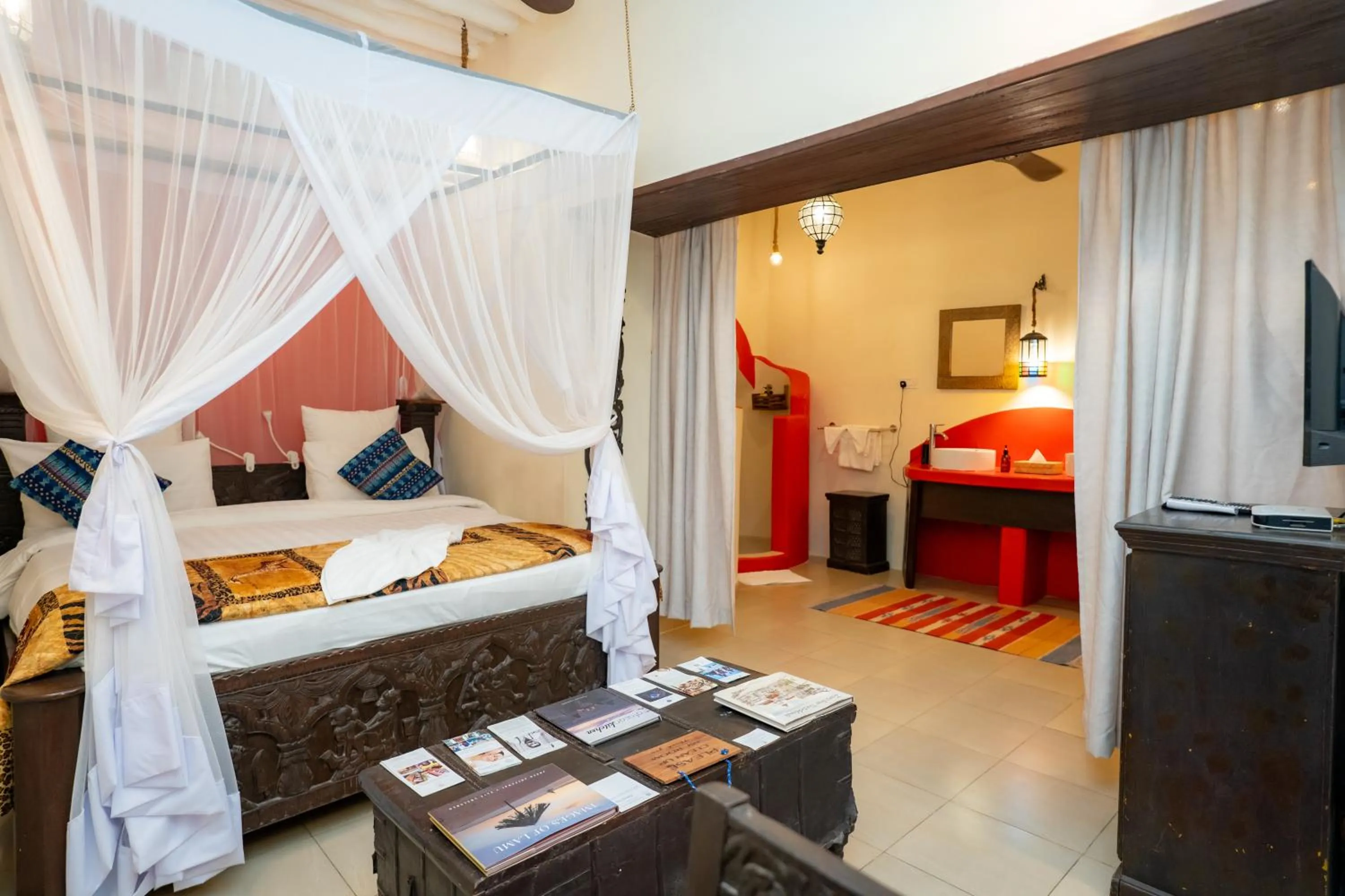 Bed in Jafferji House