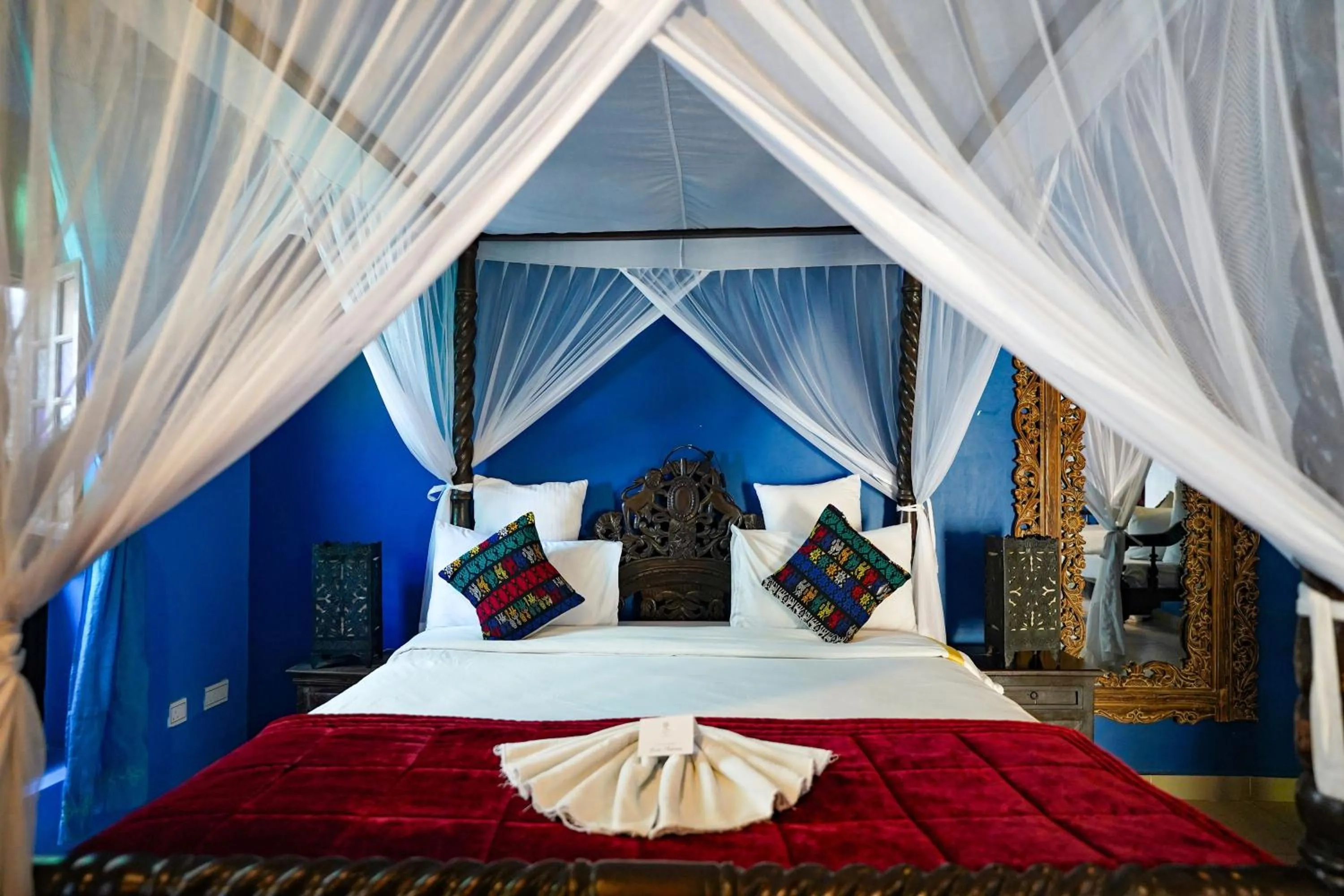 Bed in Jafferji House