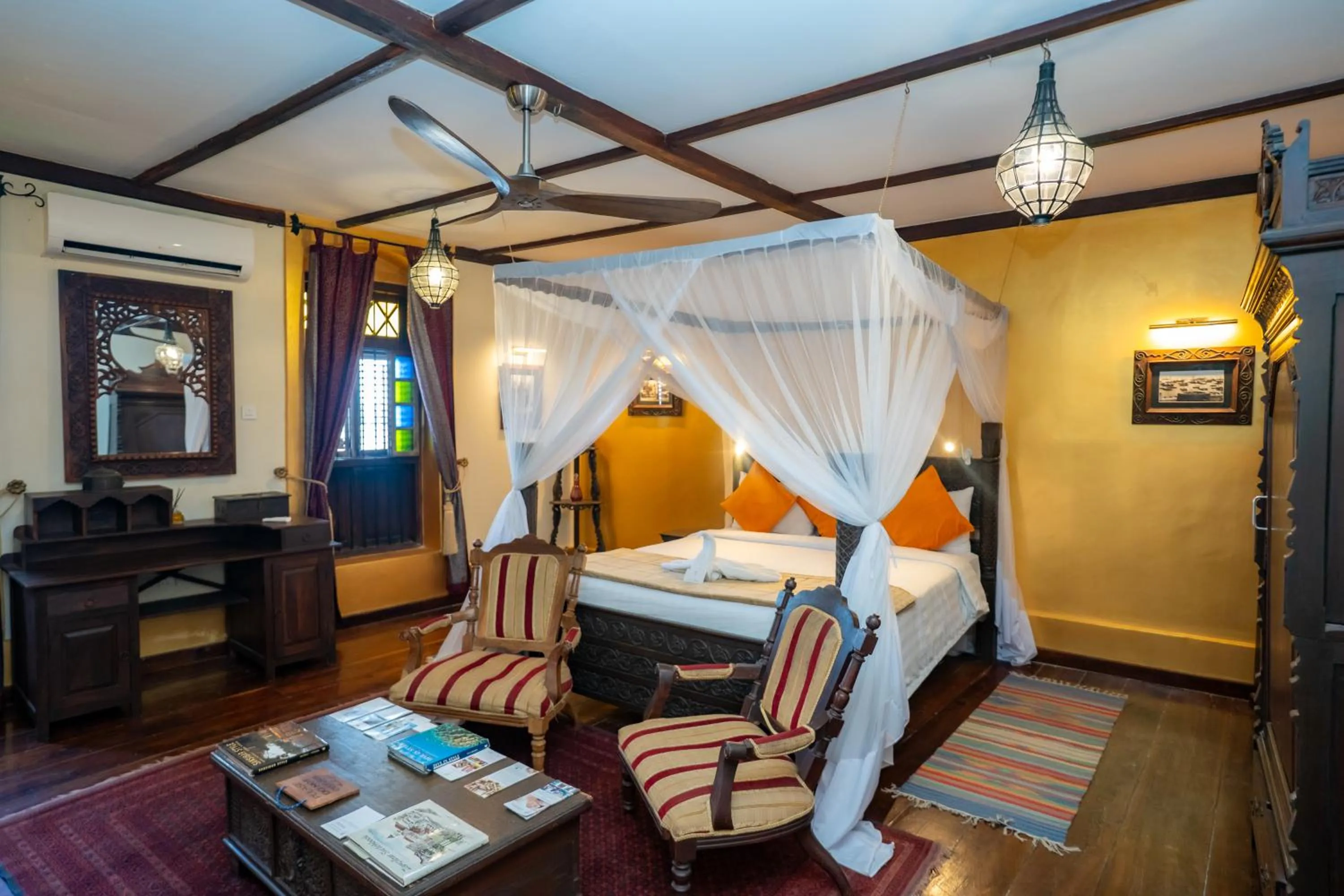 Bed in Jafferji House