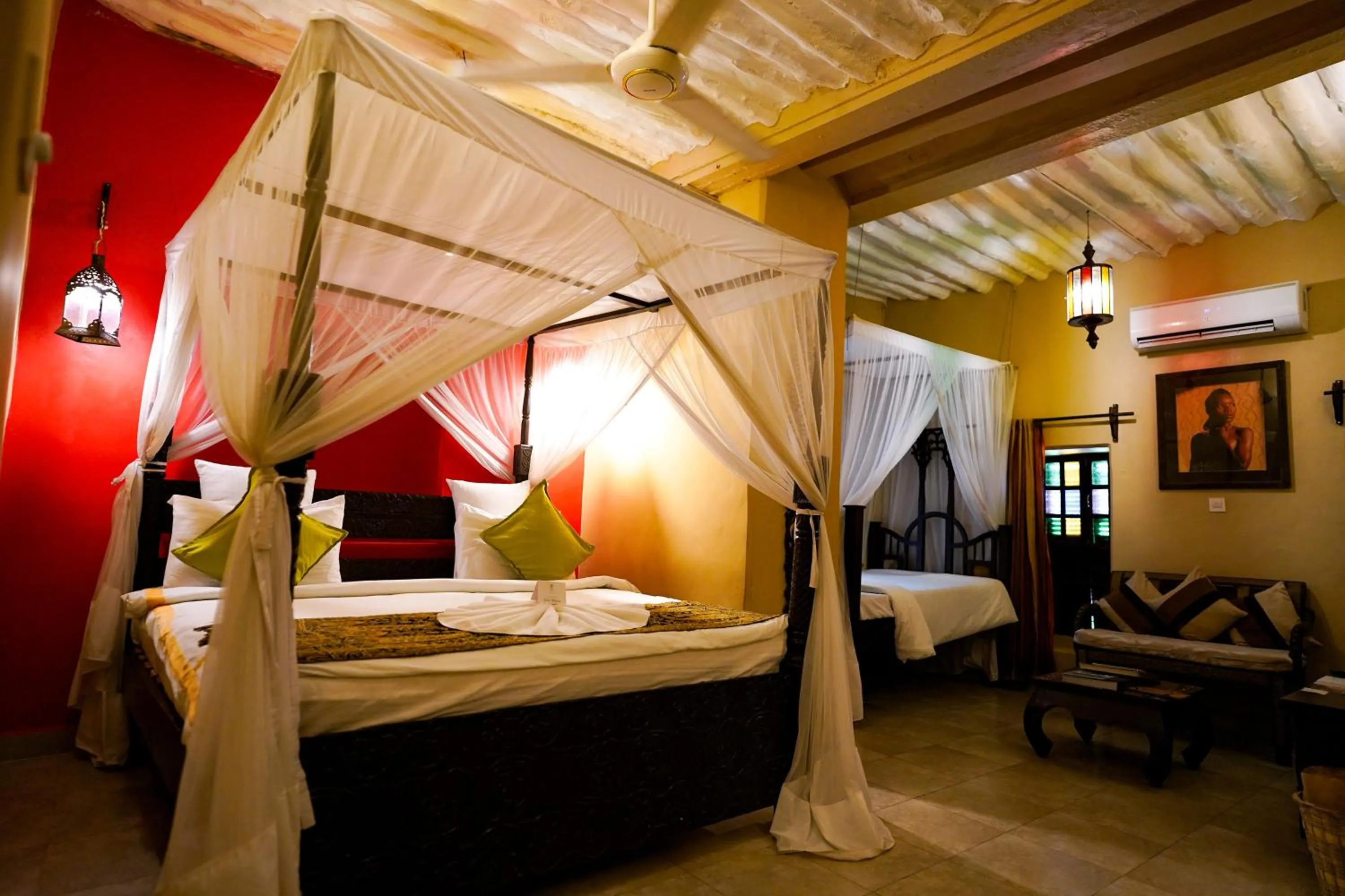 Bed in Jafferji House