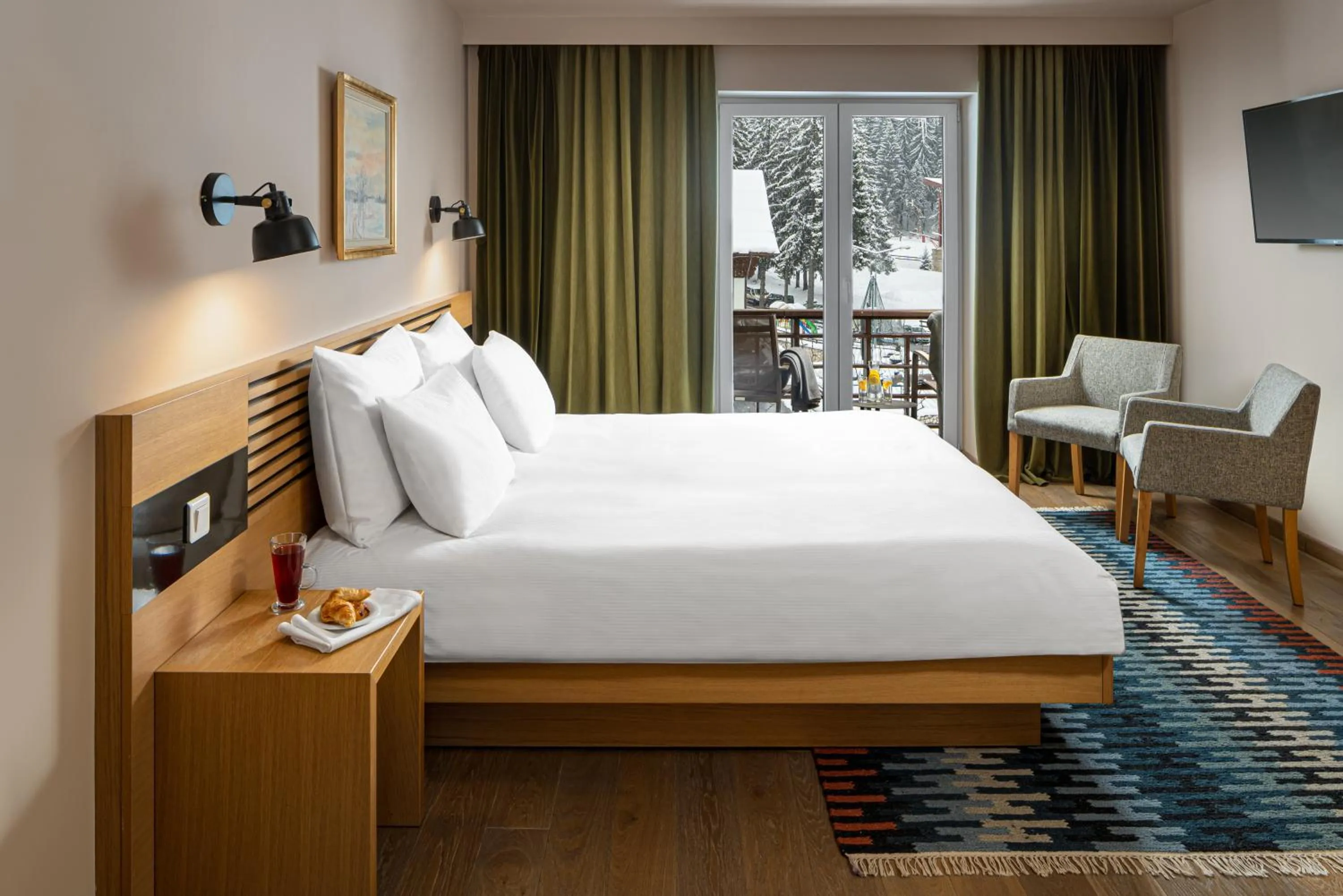 Bed in Ana Hotels Sport Poiana Brasov