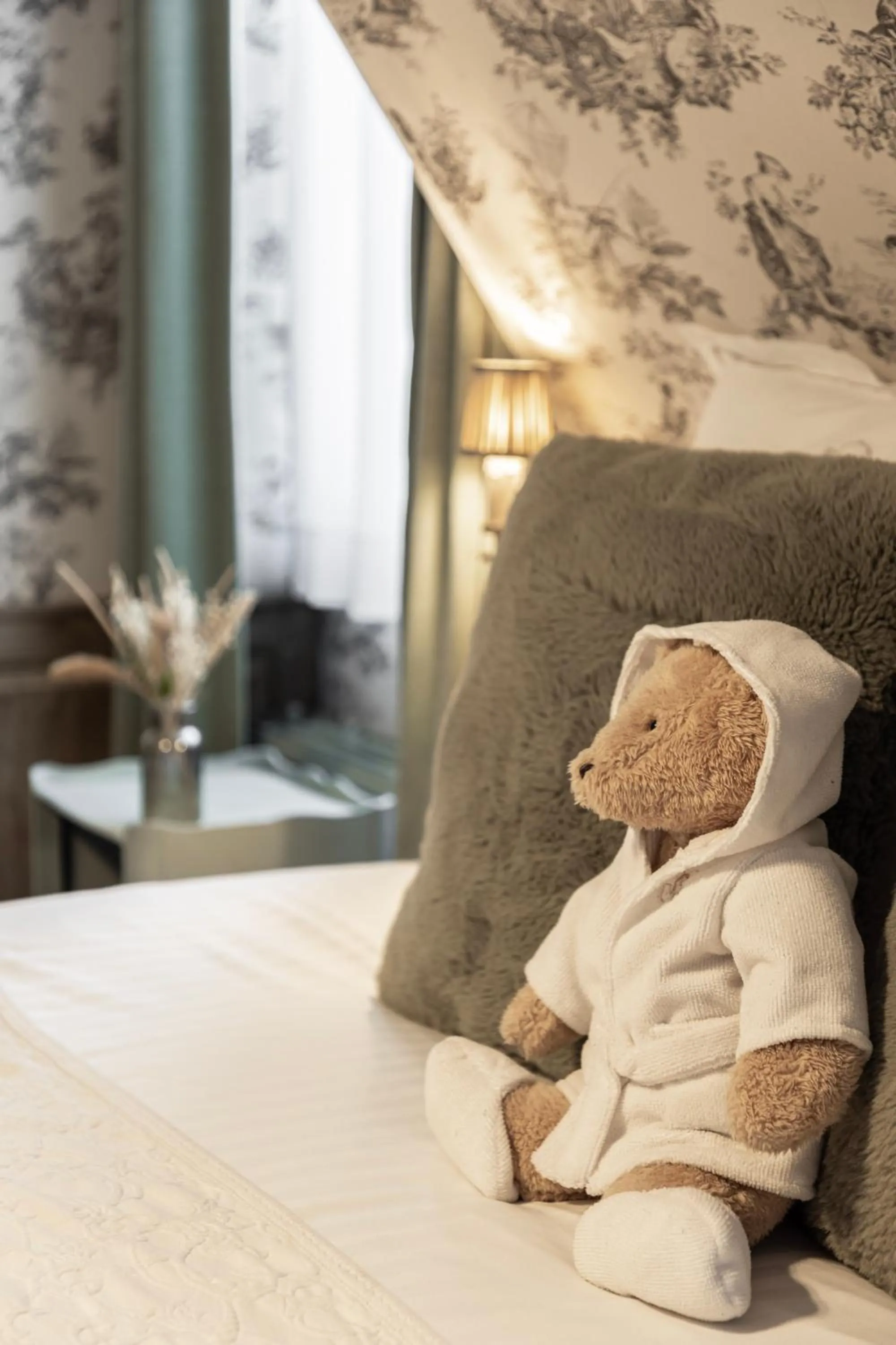 Decorative detail, Bed in Hotel Biskajer by CW Hotel Collection