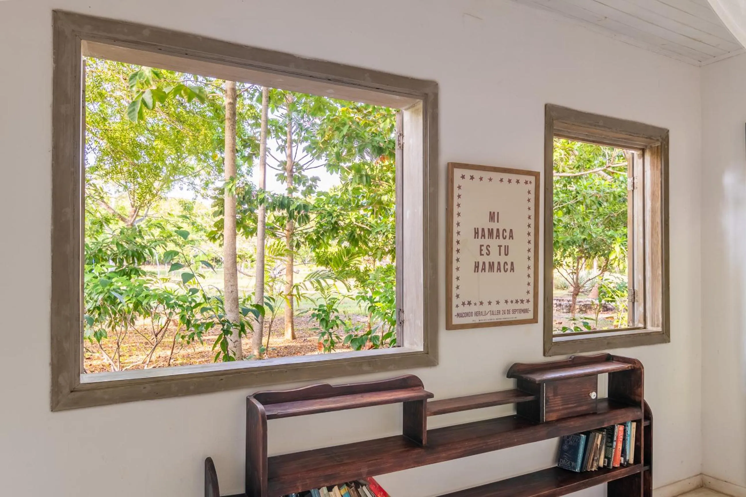 Garden view in Hotel Playa Manglares Isla Baru