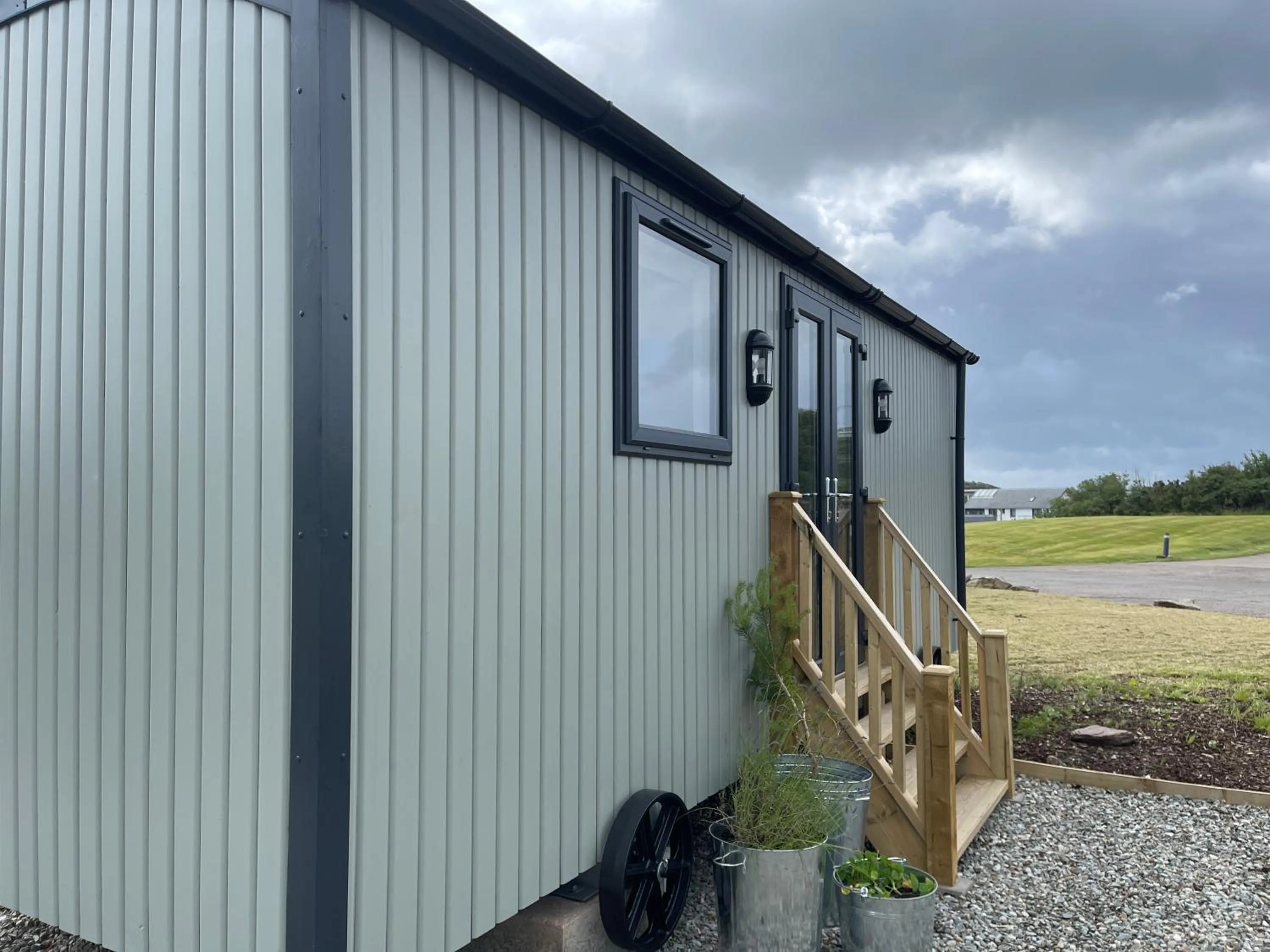 Property building in Portavadie Loch Fyne Scotland