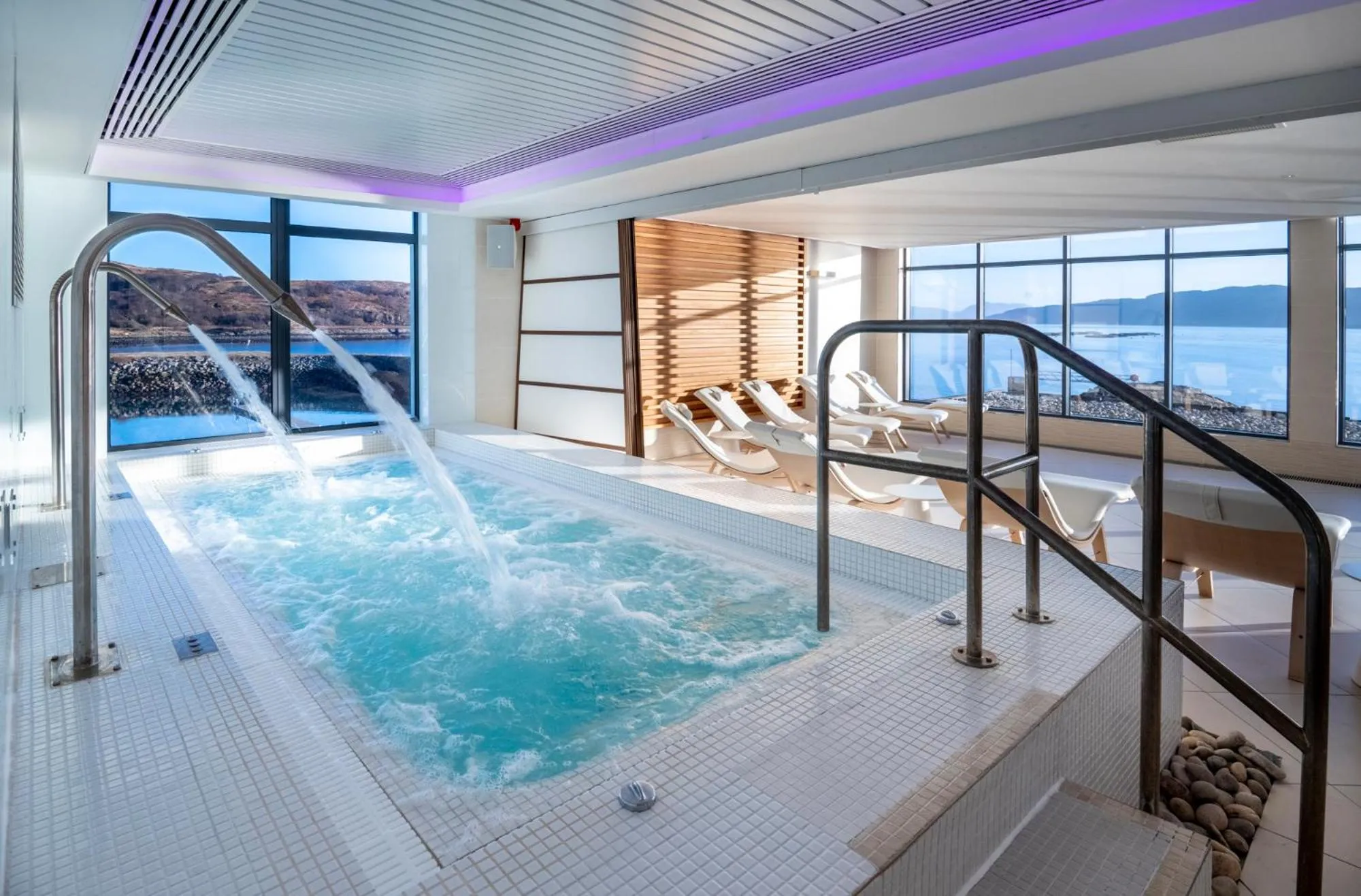 Spa and wellness centre/facilities in Portavadie Loch Fyne Scotland