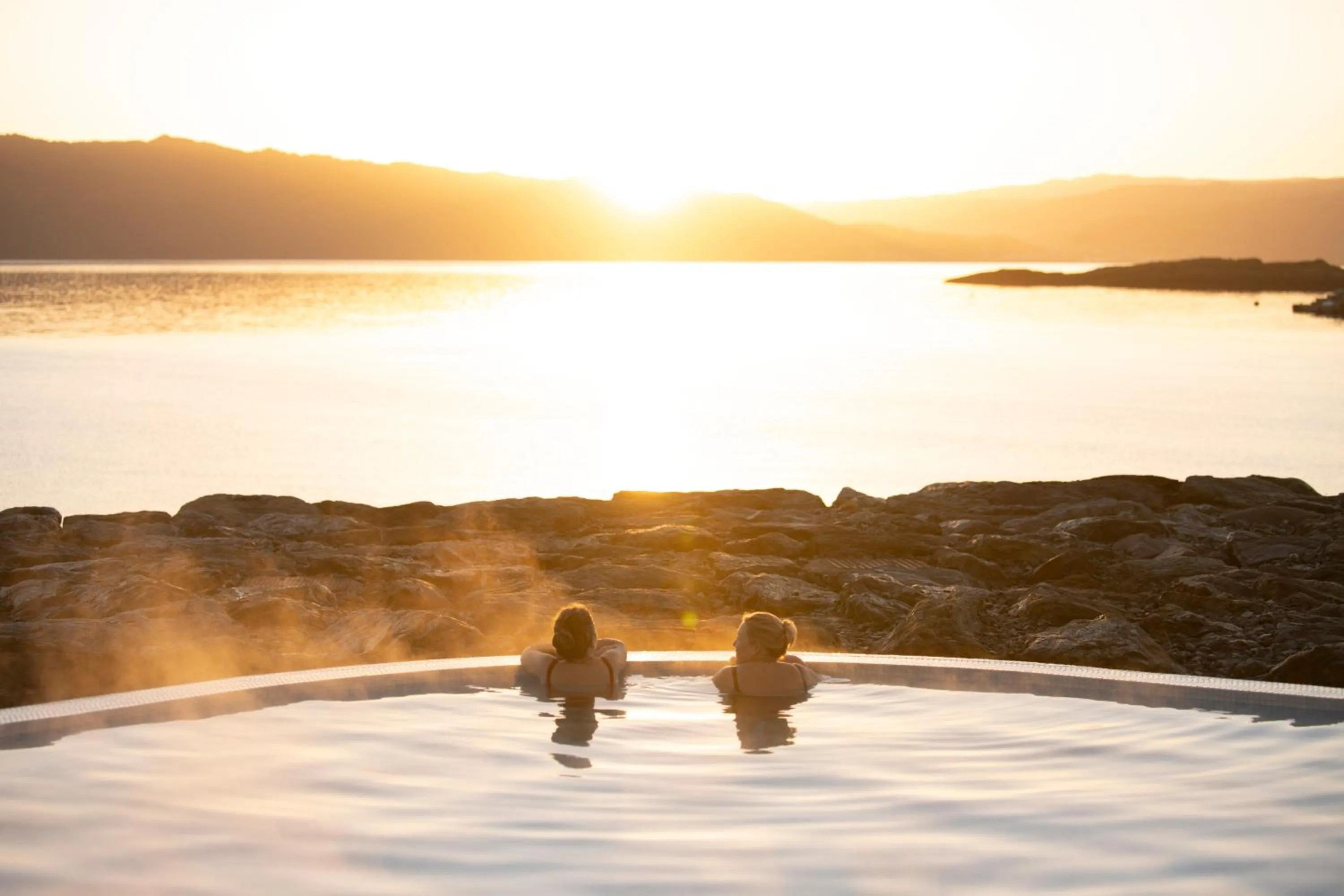 Natural landscape in Portavadie Loch Fyne Scotland