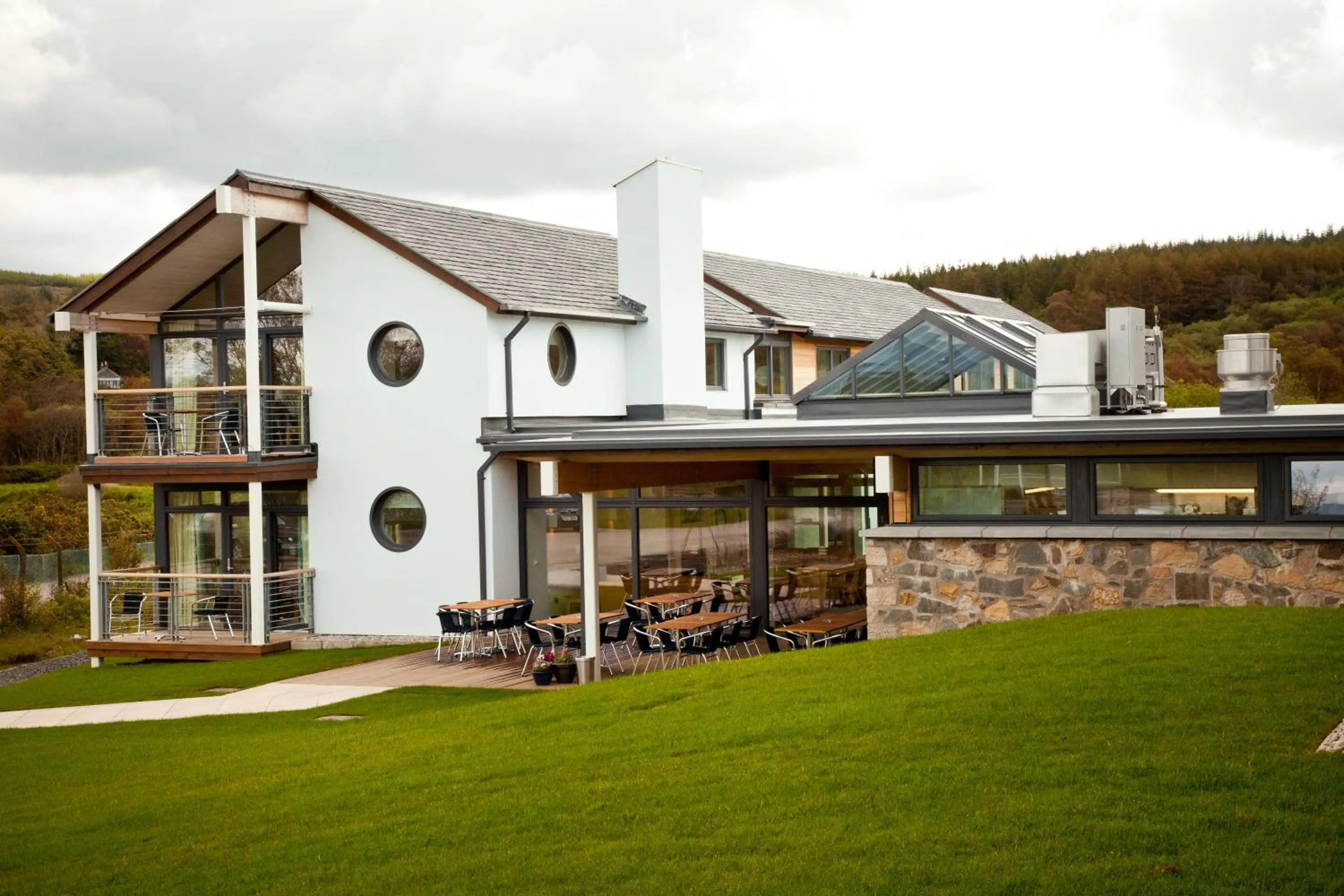 Restaurant/places to eat in Portavadie Loch Fyne Scotland