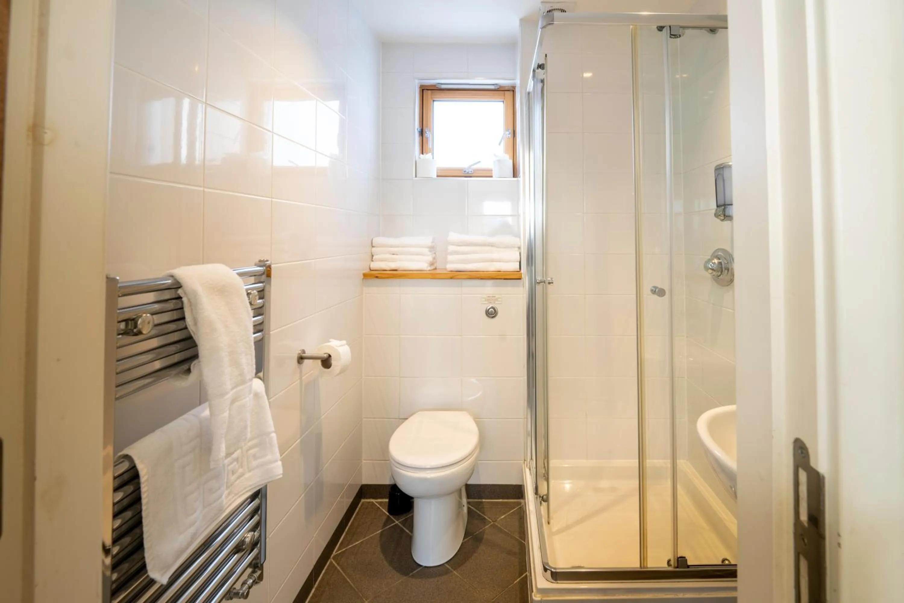 Shower in Portavadie Loch Fyne Scotland