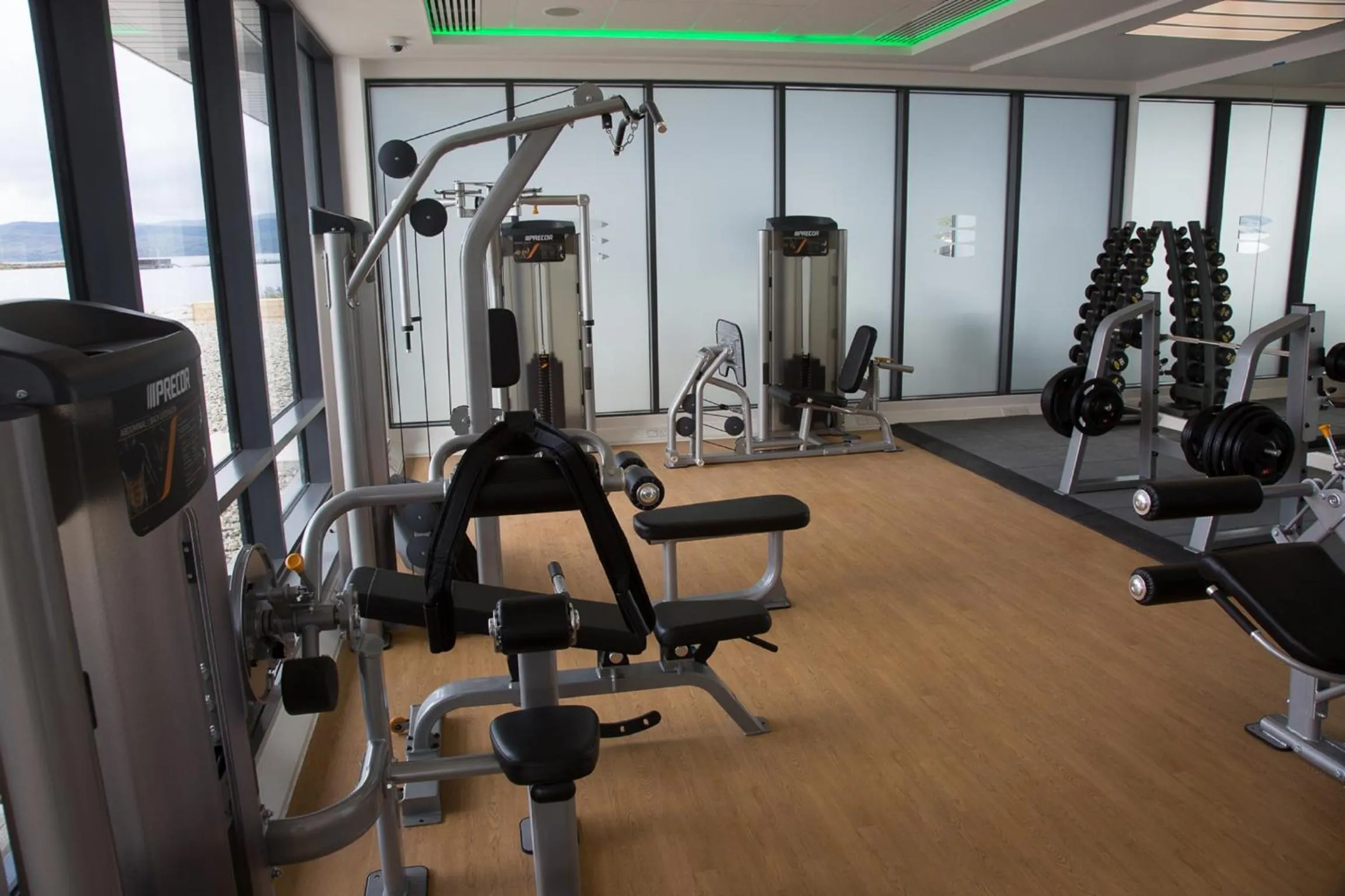 Fitness centre/facilities in Portavadie Loch Fyne Scotland