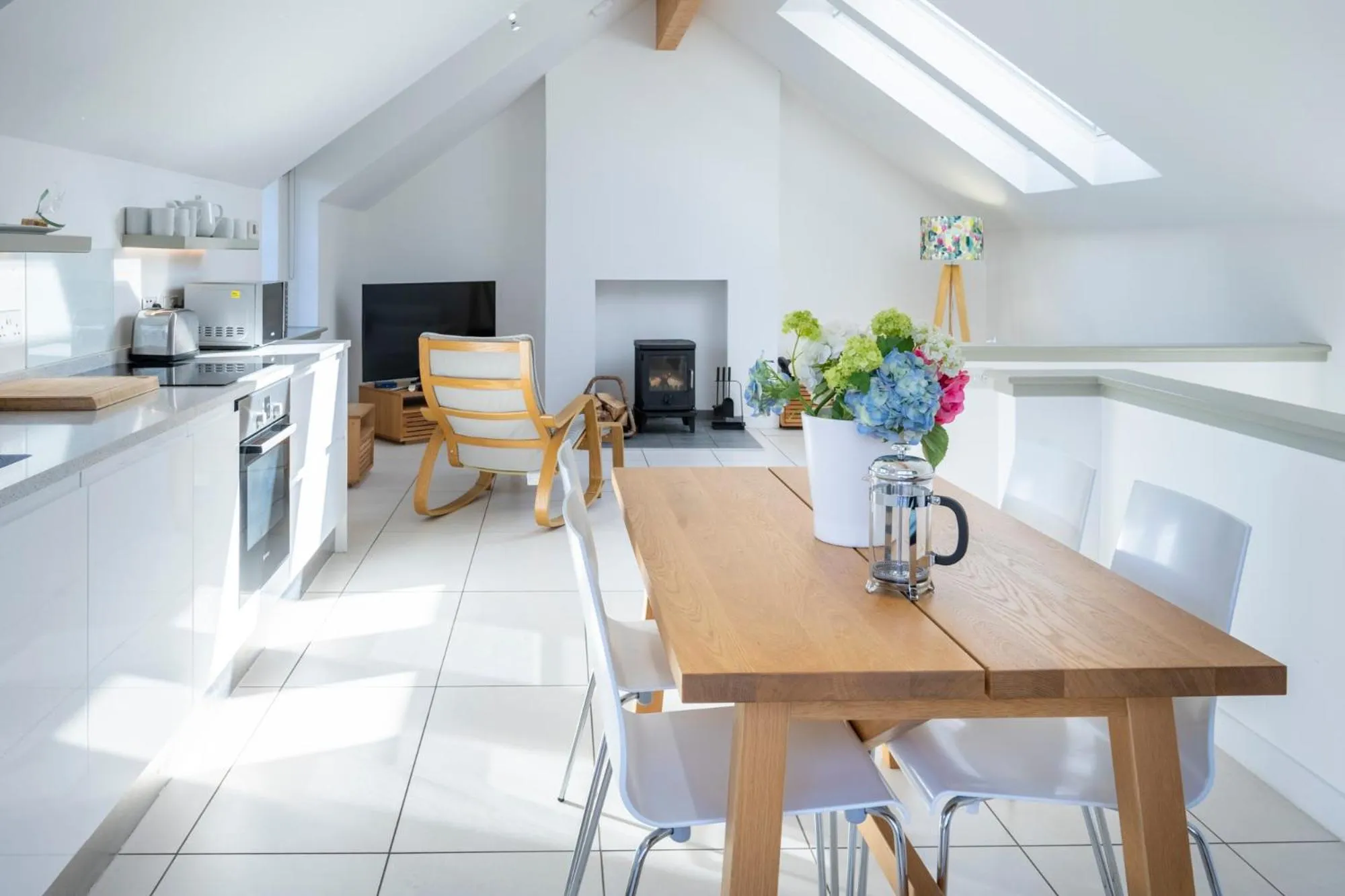 Kitchen or kitchenette in Portavadie Loch Fyne Scotland